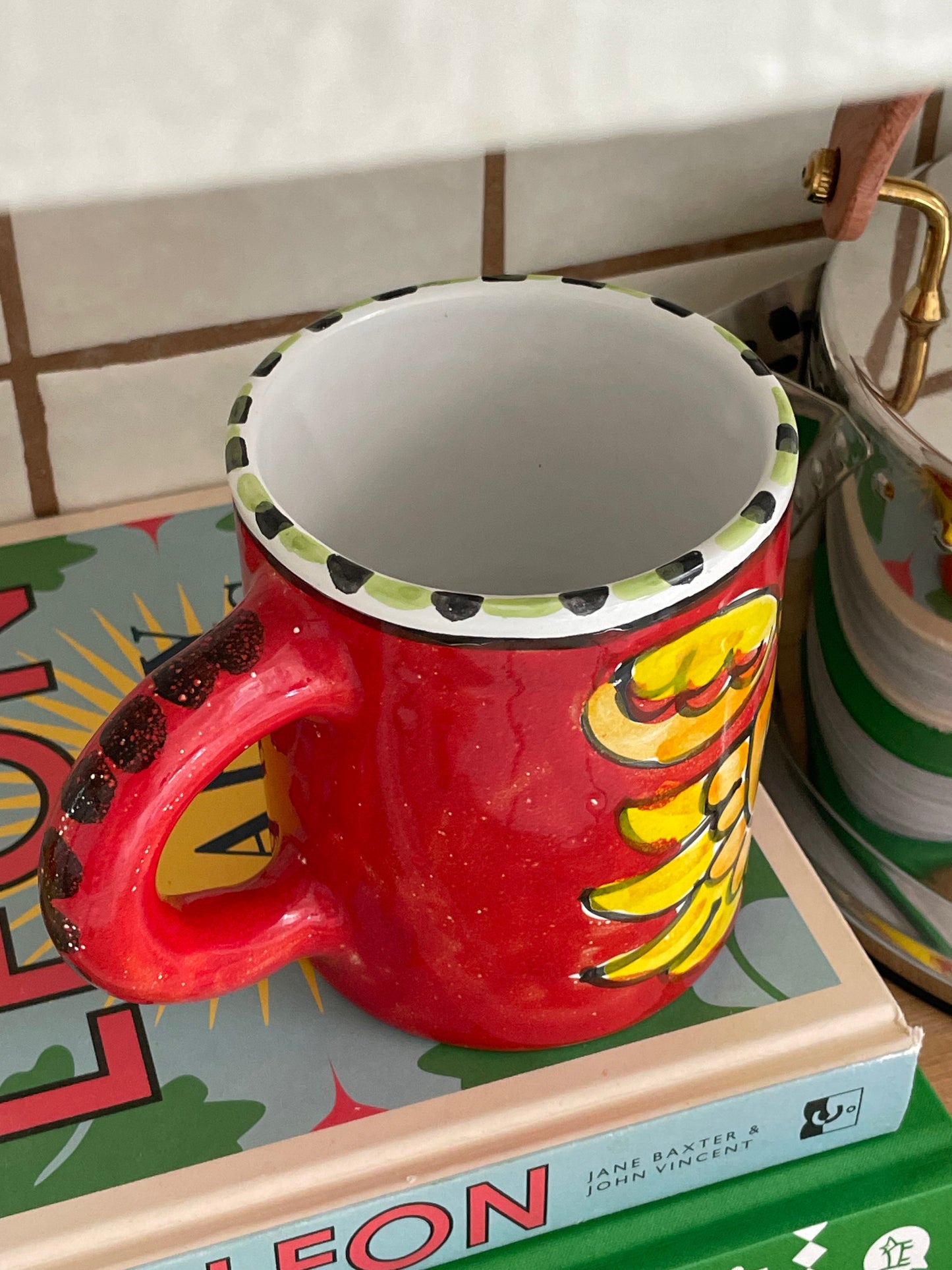 Yellow Crab Mug