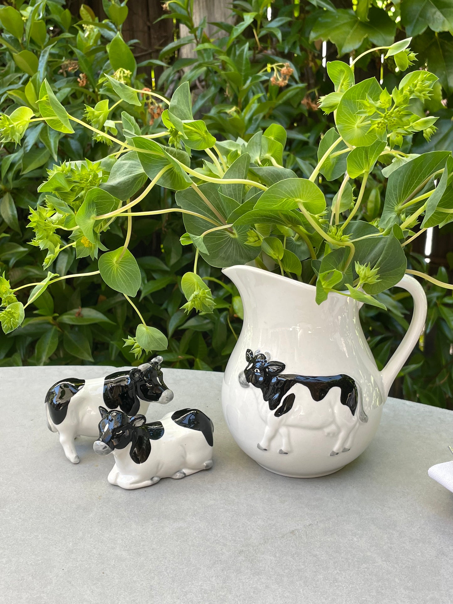 Farmhouse Pitcher and Salt & Pepper Shakers