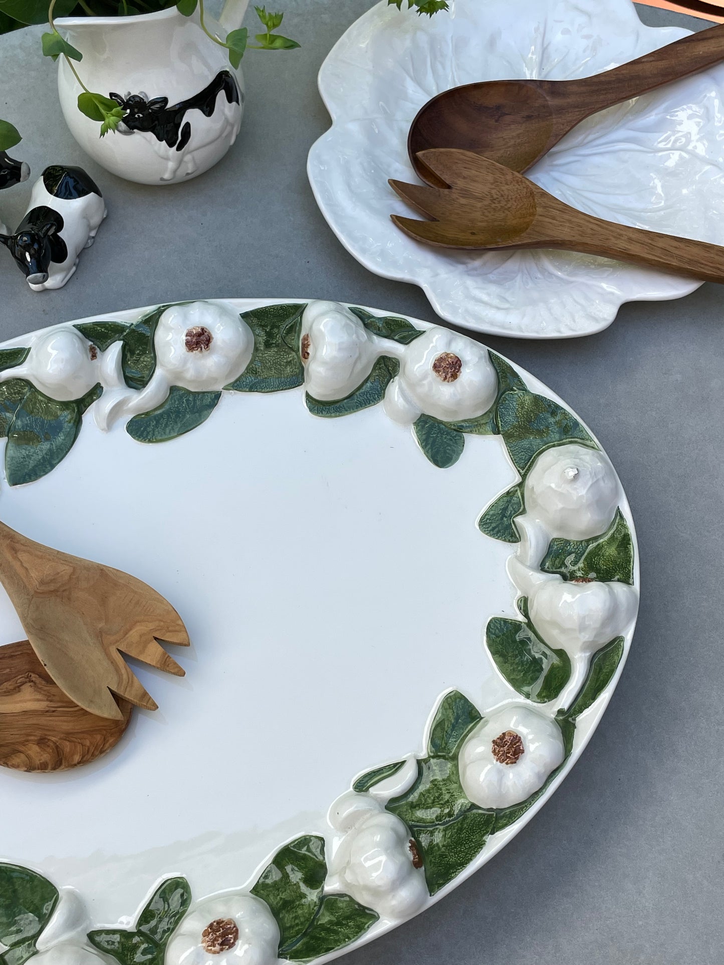 Fresh Garlic Serving Platter