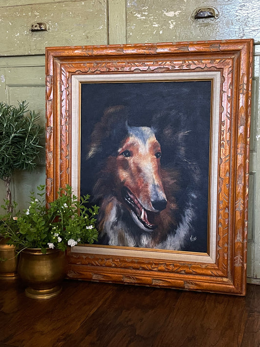 Cornelius Rough Collie Framed Art