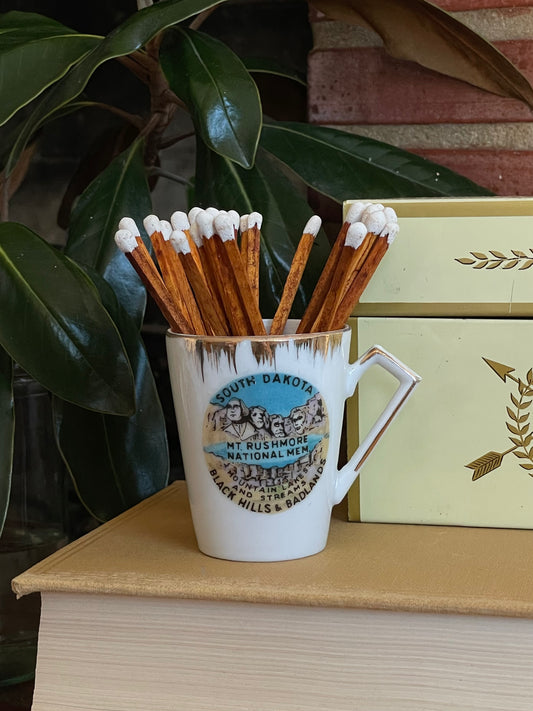 Mount Rushmore Matchstick Holder