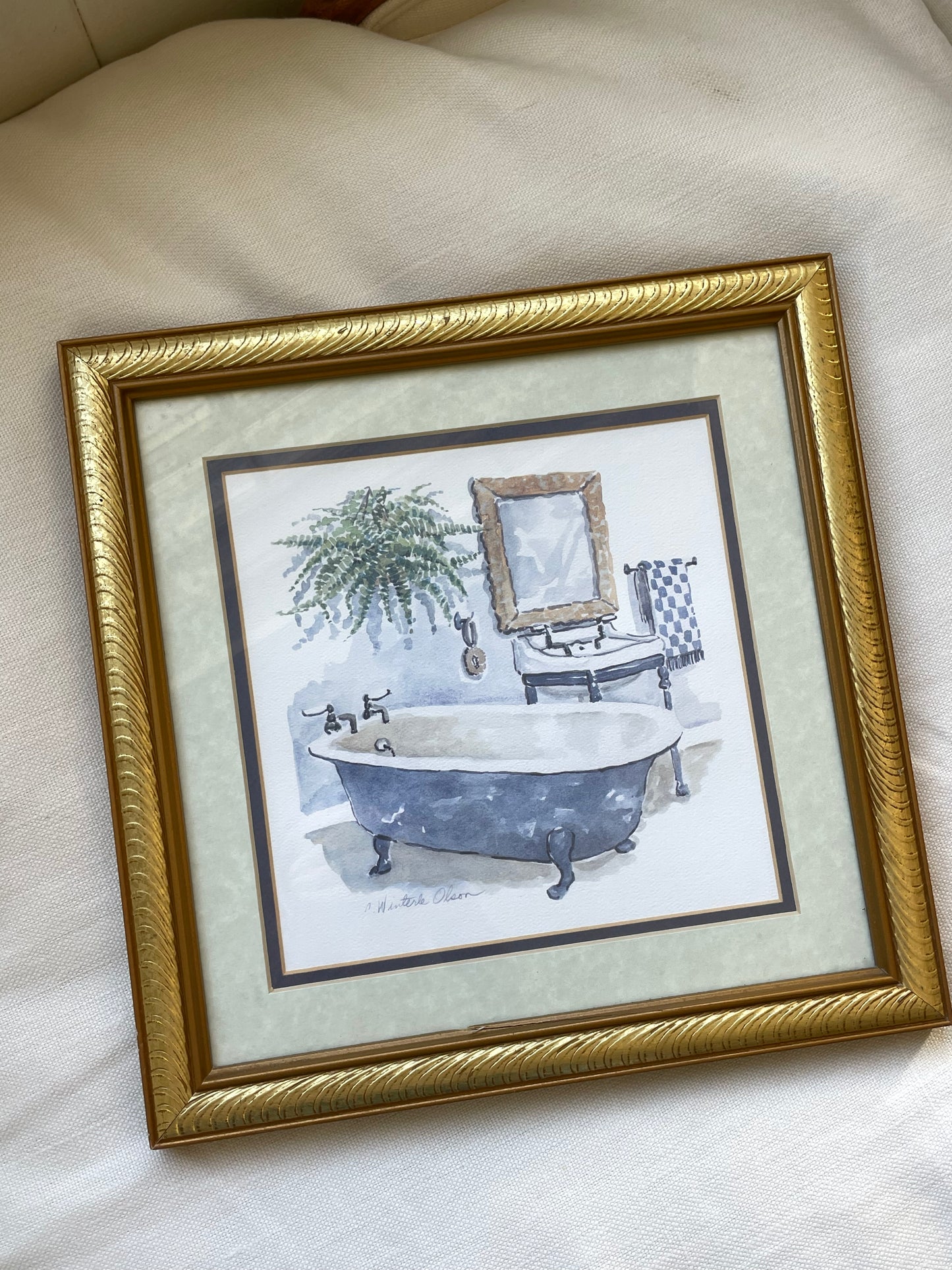The Bathhouse Framed Art