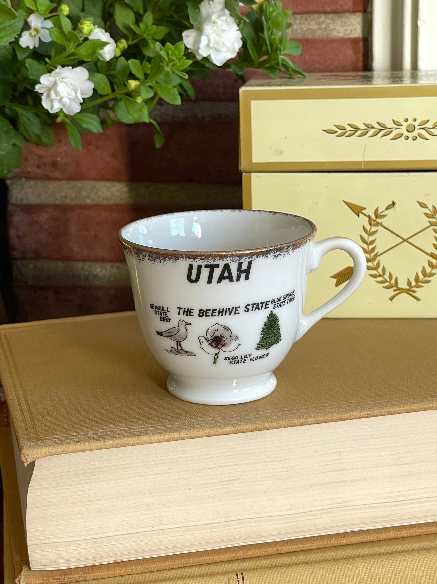Utah 'The Beehive State' Matchstick Holder