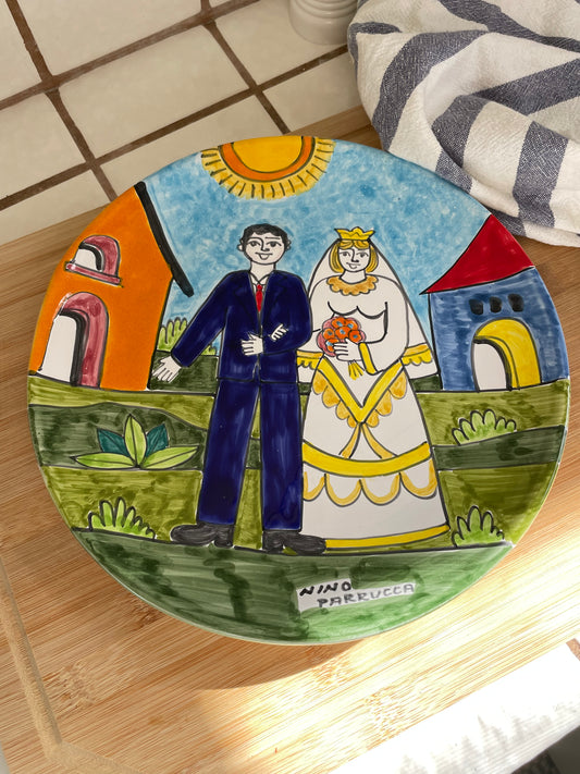 Wedding Day Decorative Plate