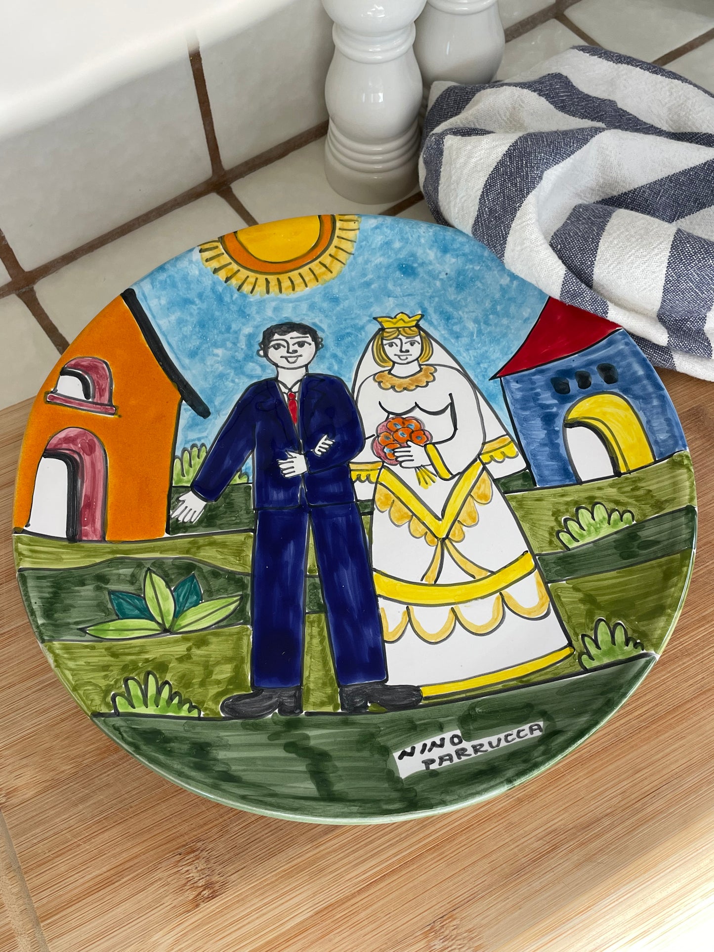 Wedding Day Decorative Plate