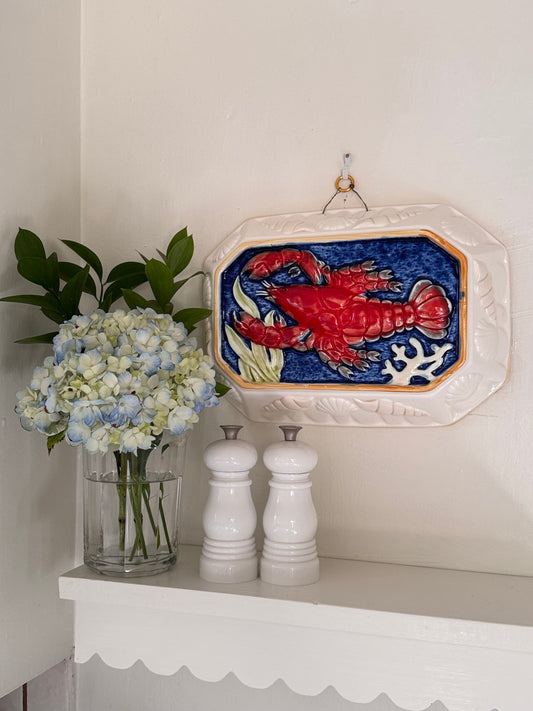 Hand-painted Lobster Ceramic Mold