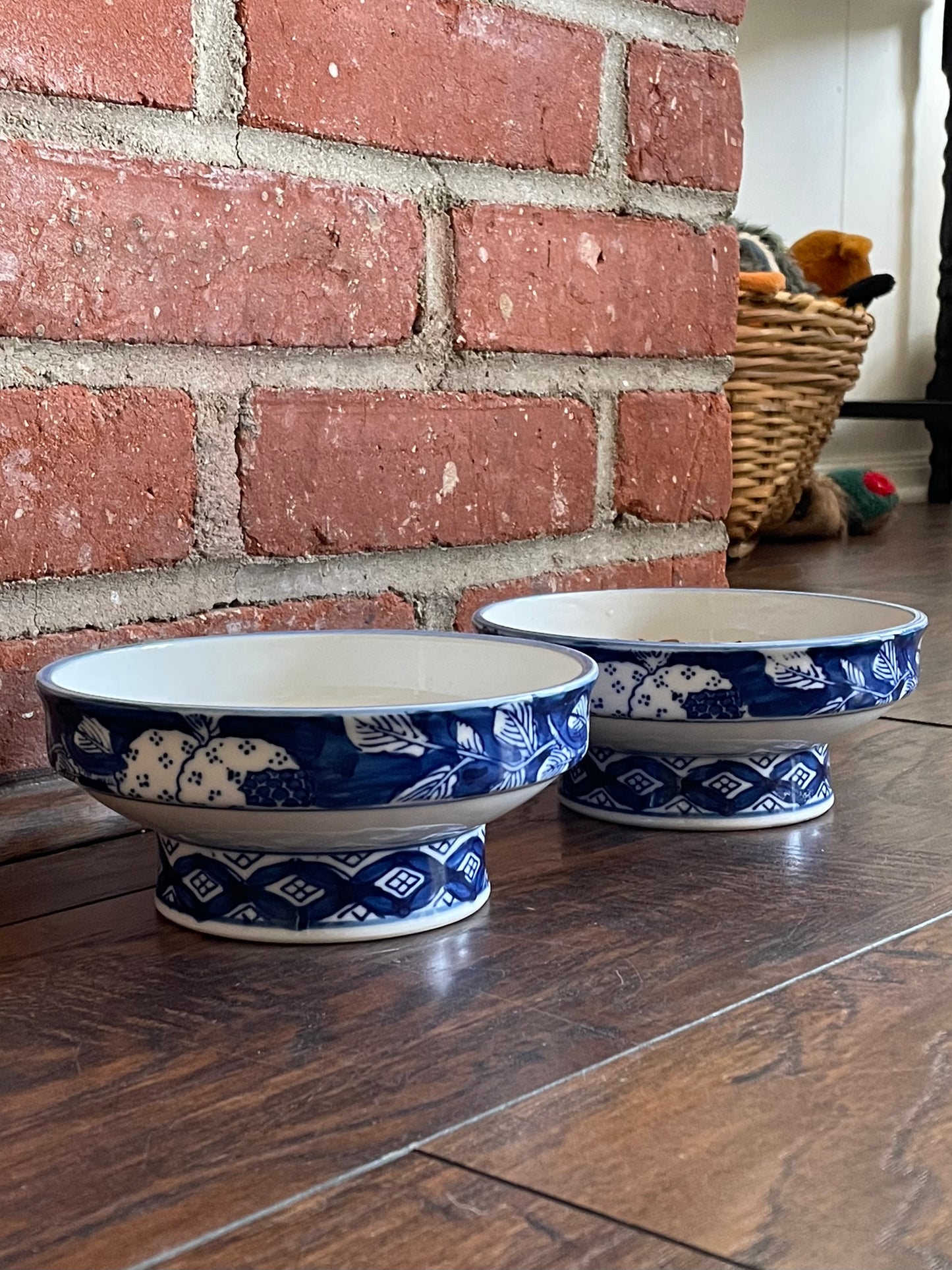 Blue Jay Dog Bowls, Set of 2