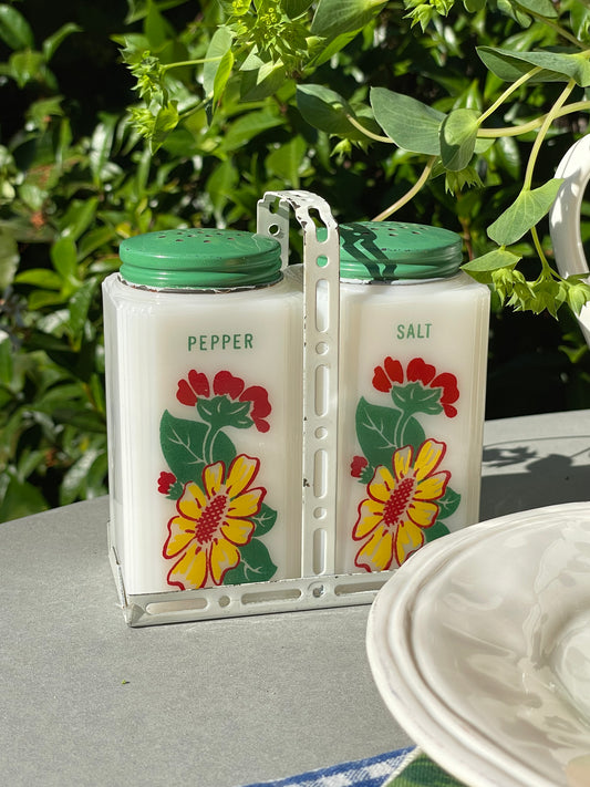 Wildflower Salt & Pepper Shakers