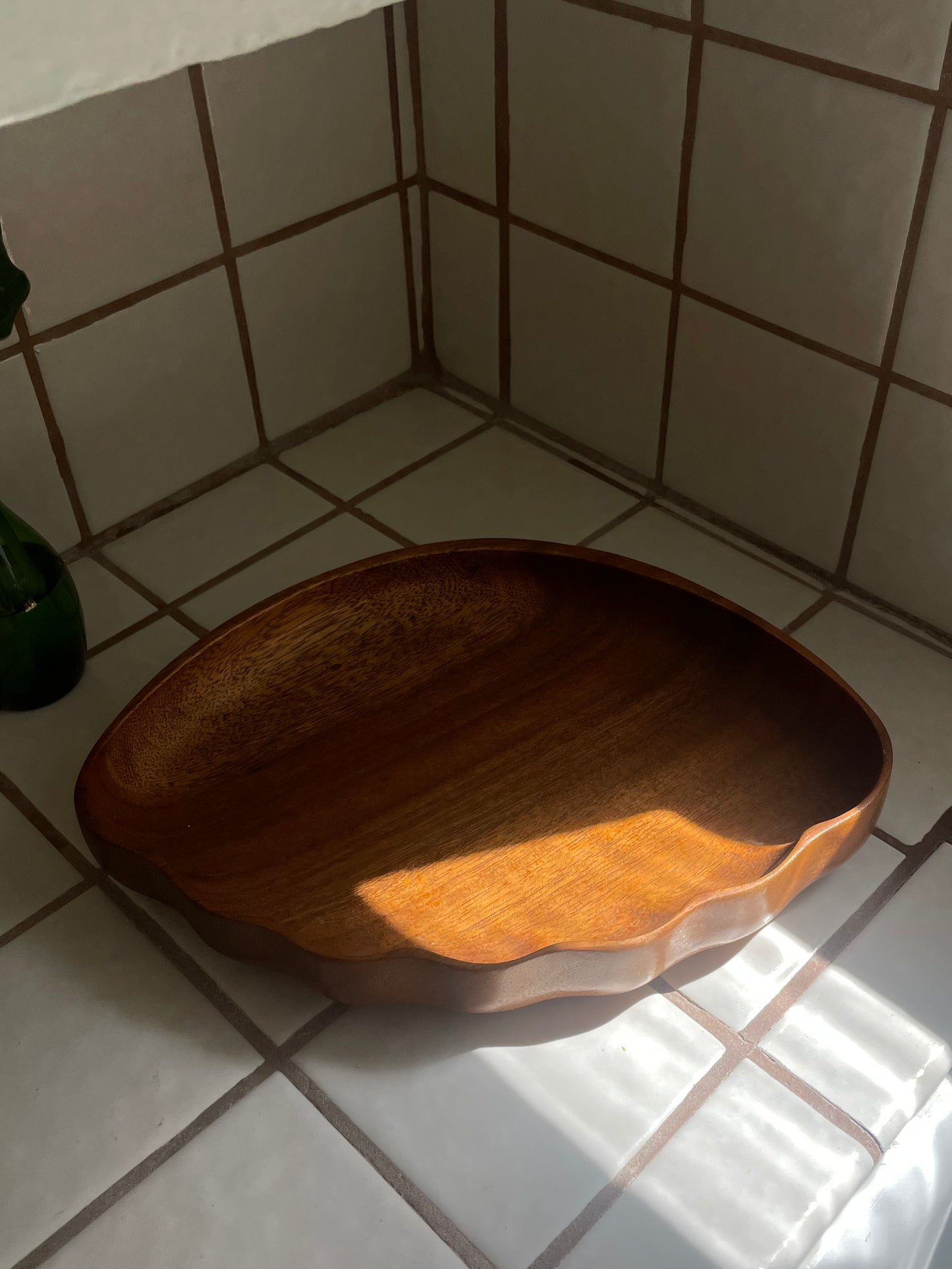 Palm Heights Wood Serving Dish