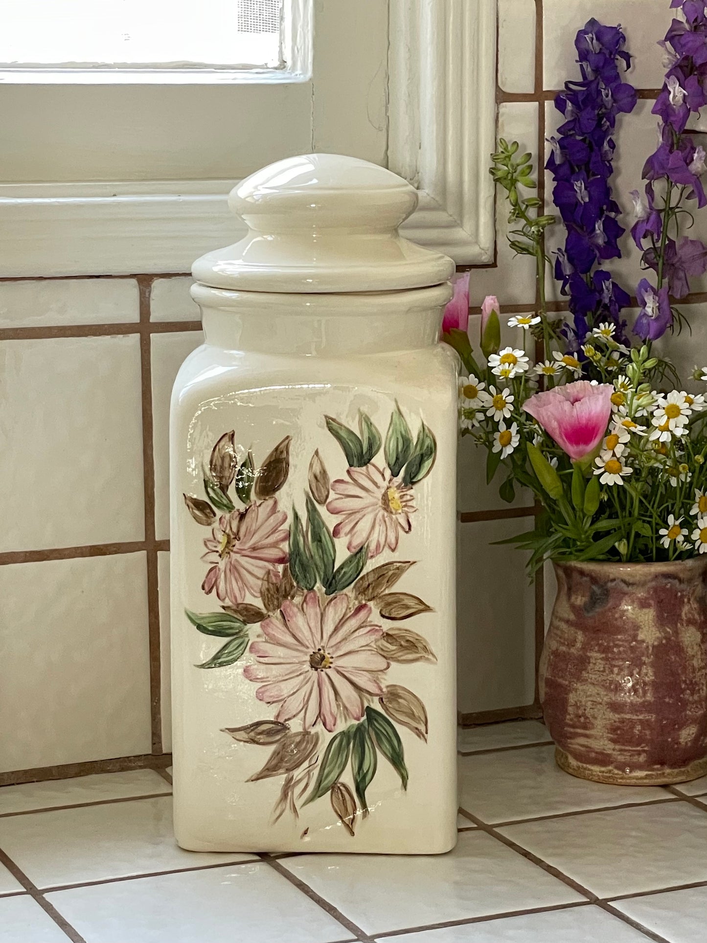 folklore Kitchen Canister