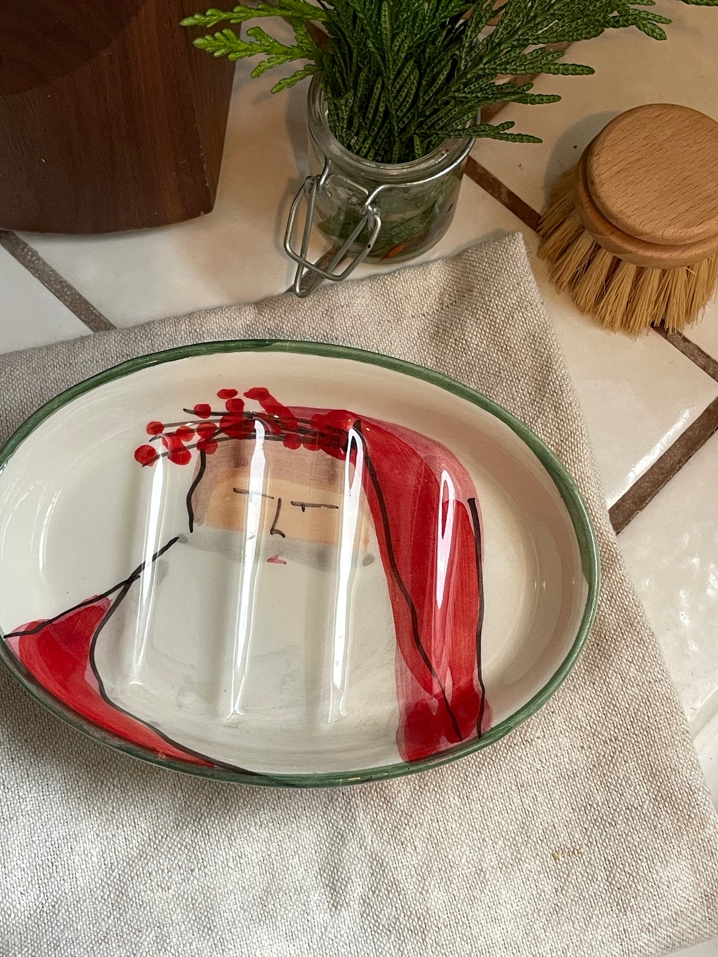 Santa's Soap Dish