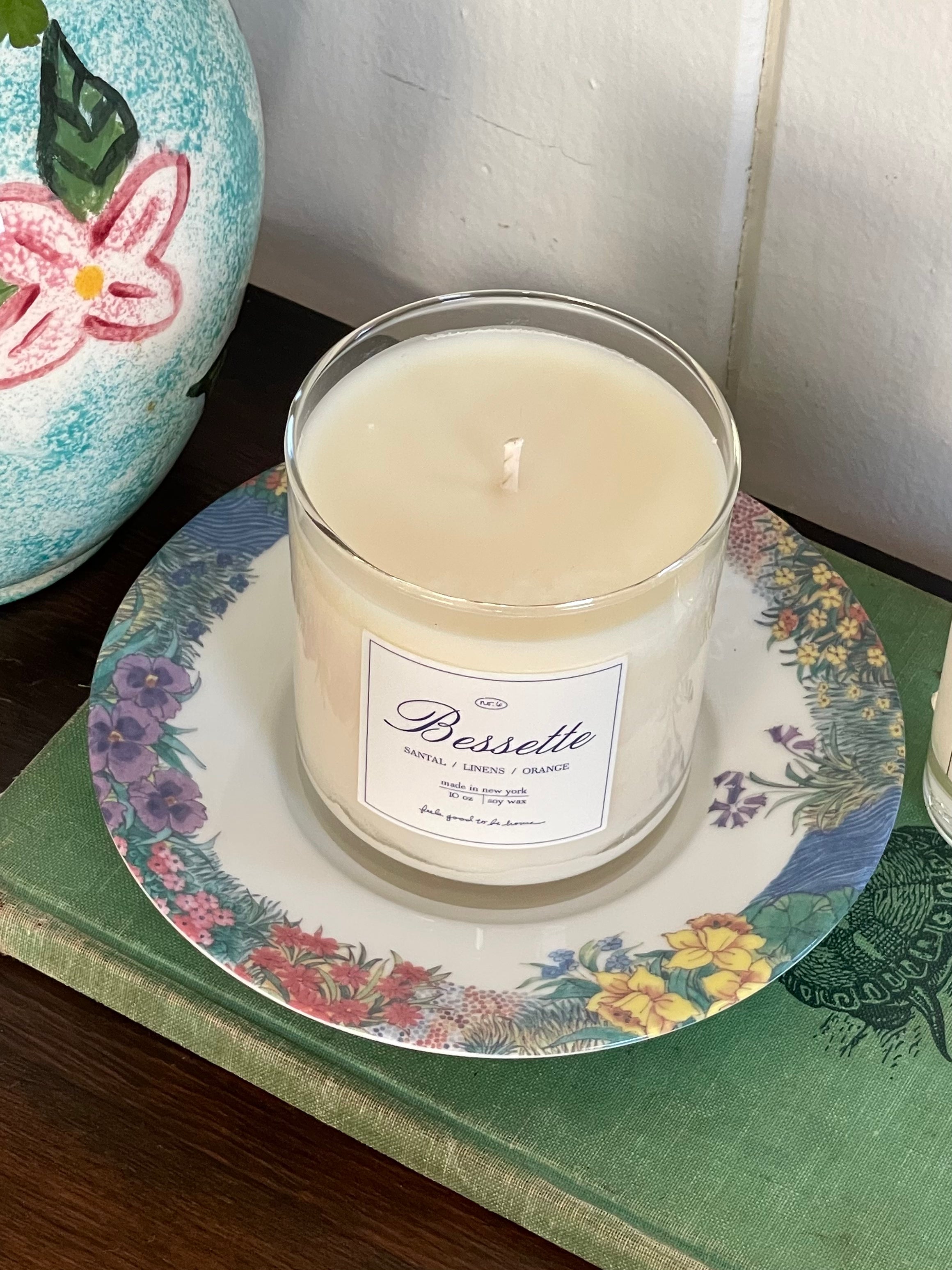 Secret Garden Candle Plate