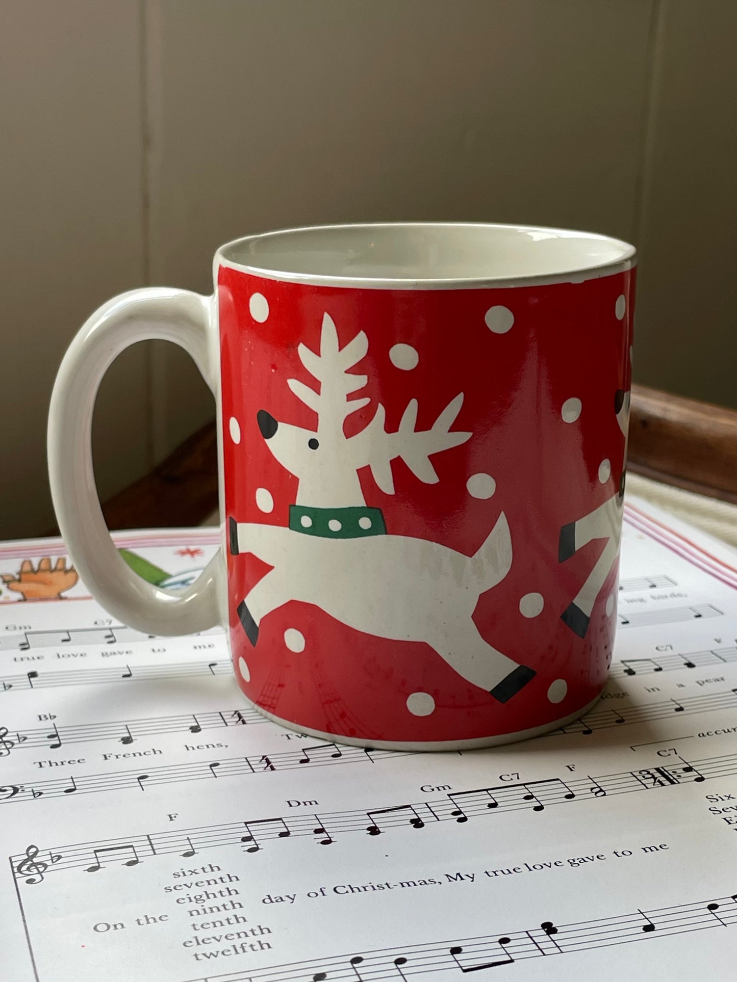 Reindeer Coffee Mug