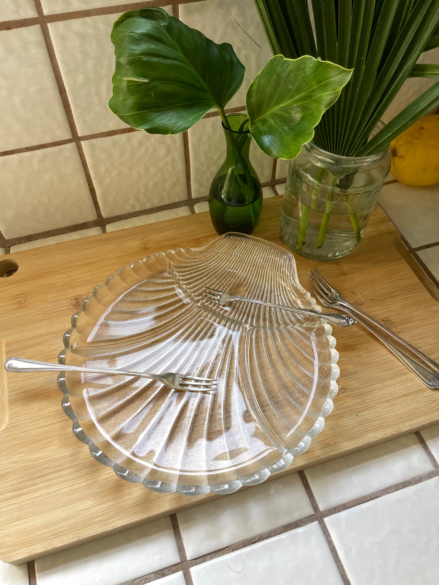 Sun Ray 4- Section Serving Dish