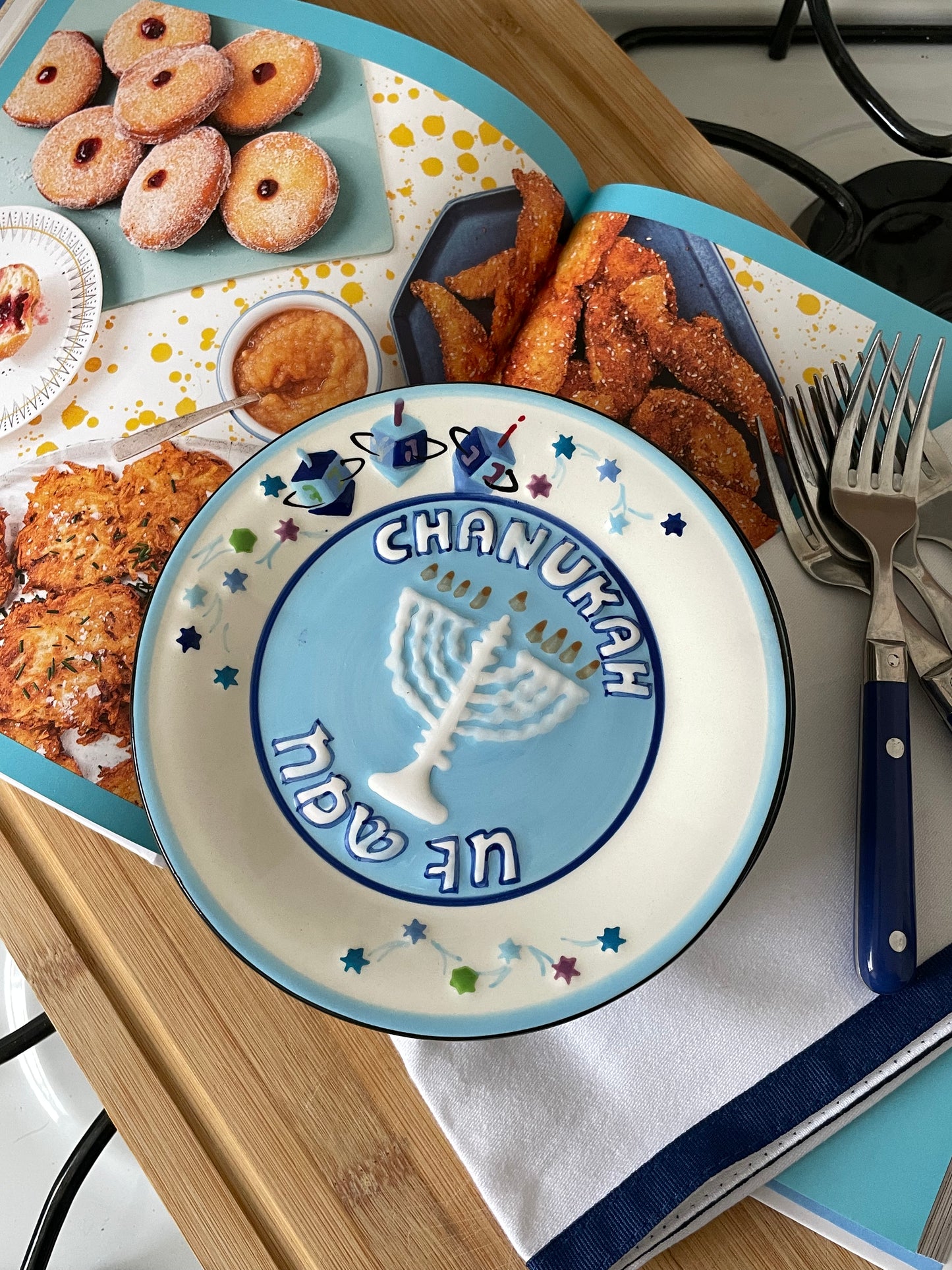 Mazel Treat Plates, Set of 4