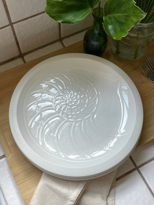 Nautilus Dinner Plates, Set of 4