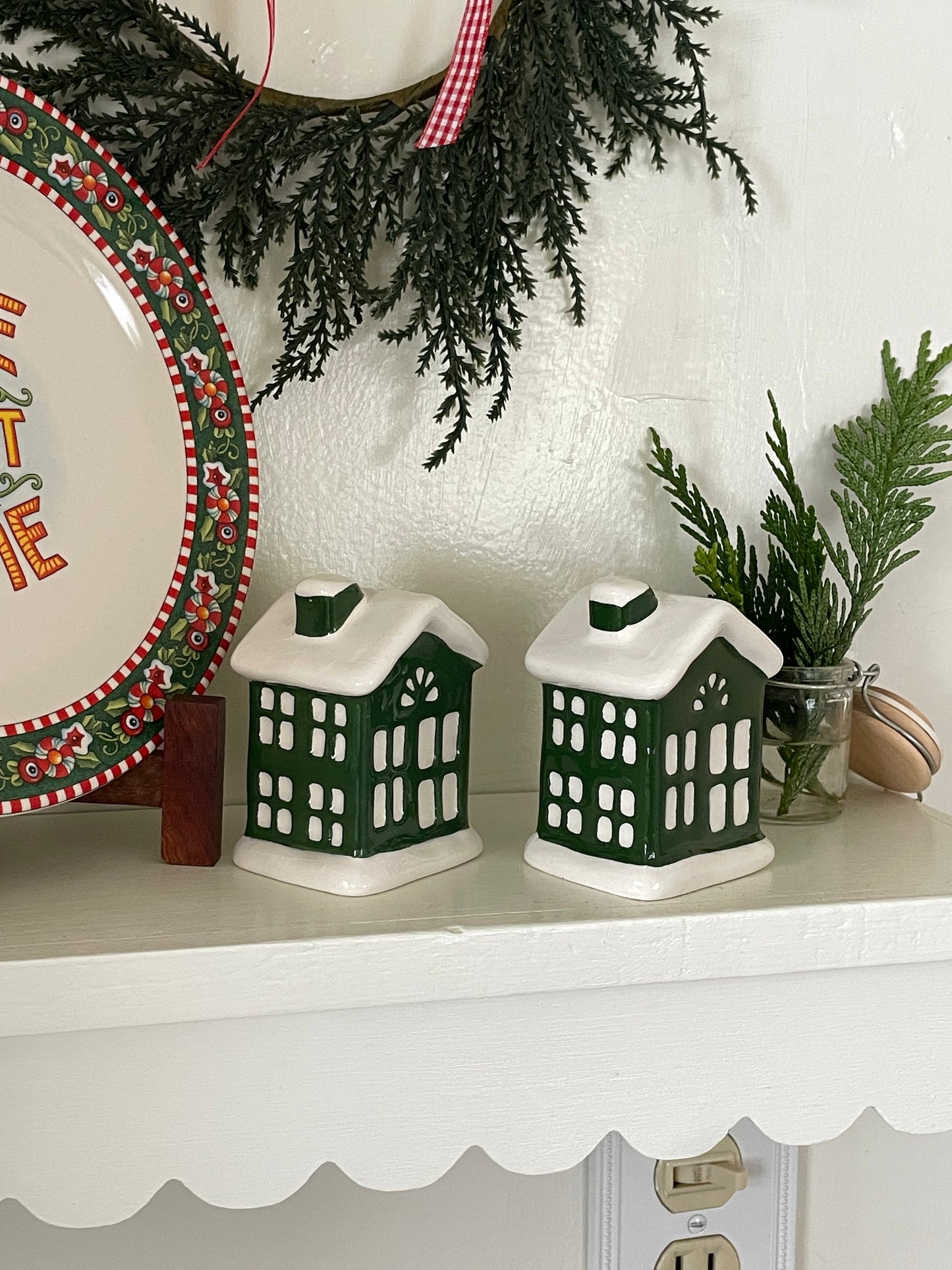 Snow Day Salt & Pepper Shakers, Set of 2
