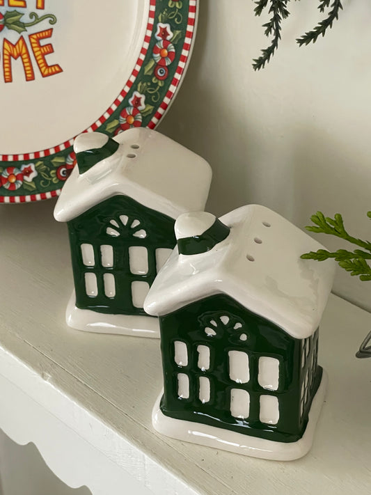 Snow Day Salt & Pepper Shakers, Set of 2
