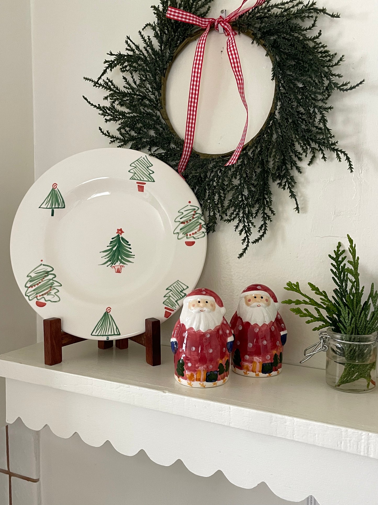 Evergreen Treat Plate