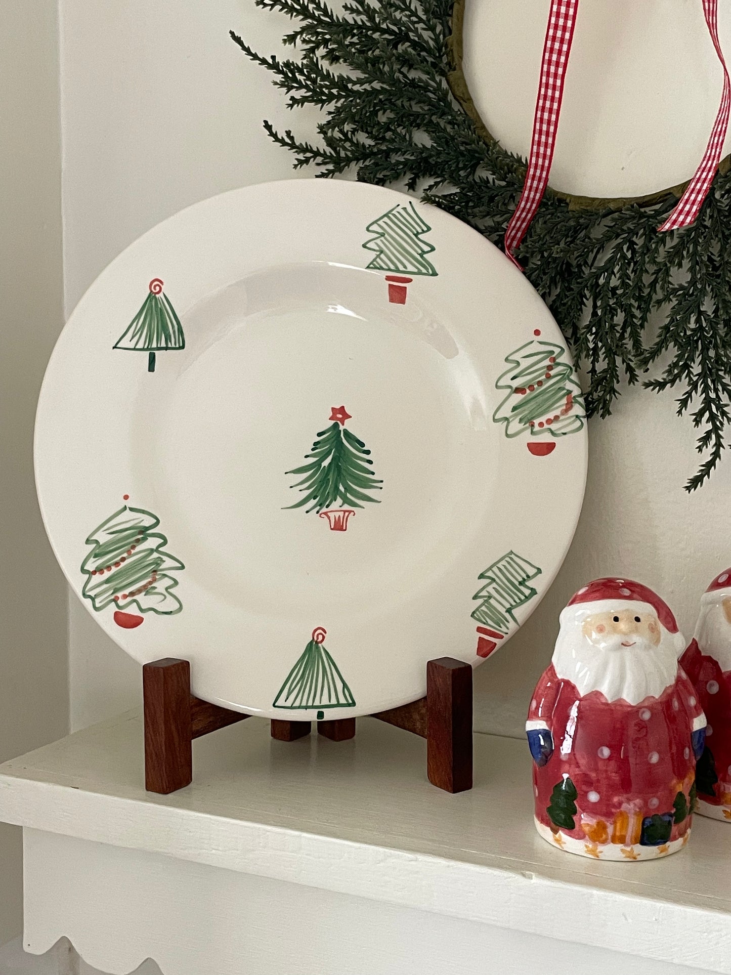 Evergreen Treat Plate