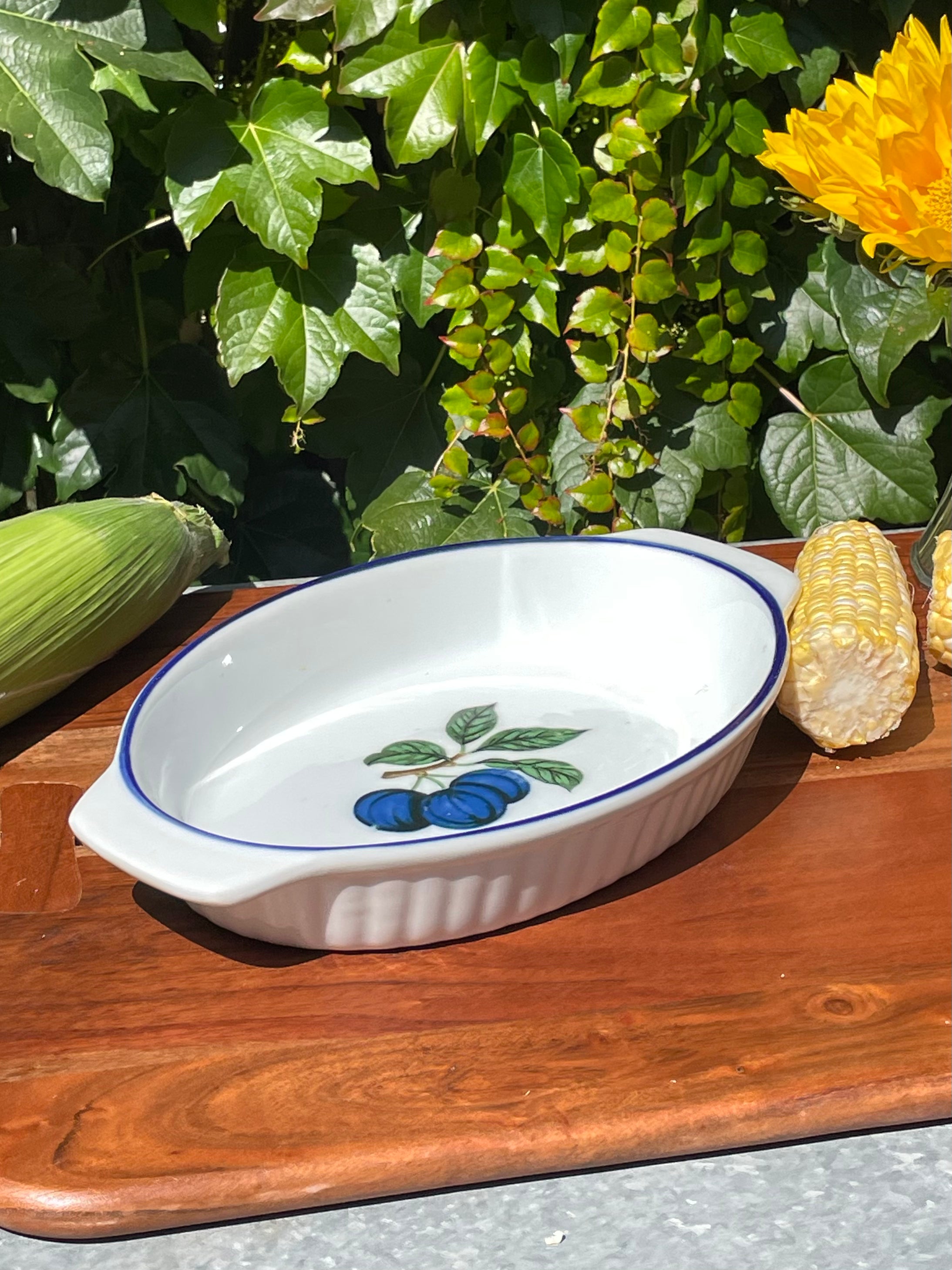 Blueberry Baking Dish