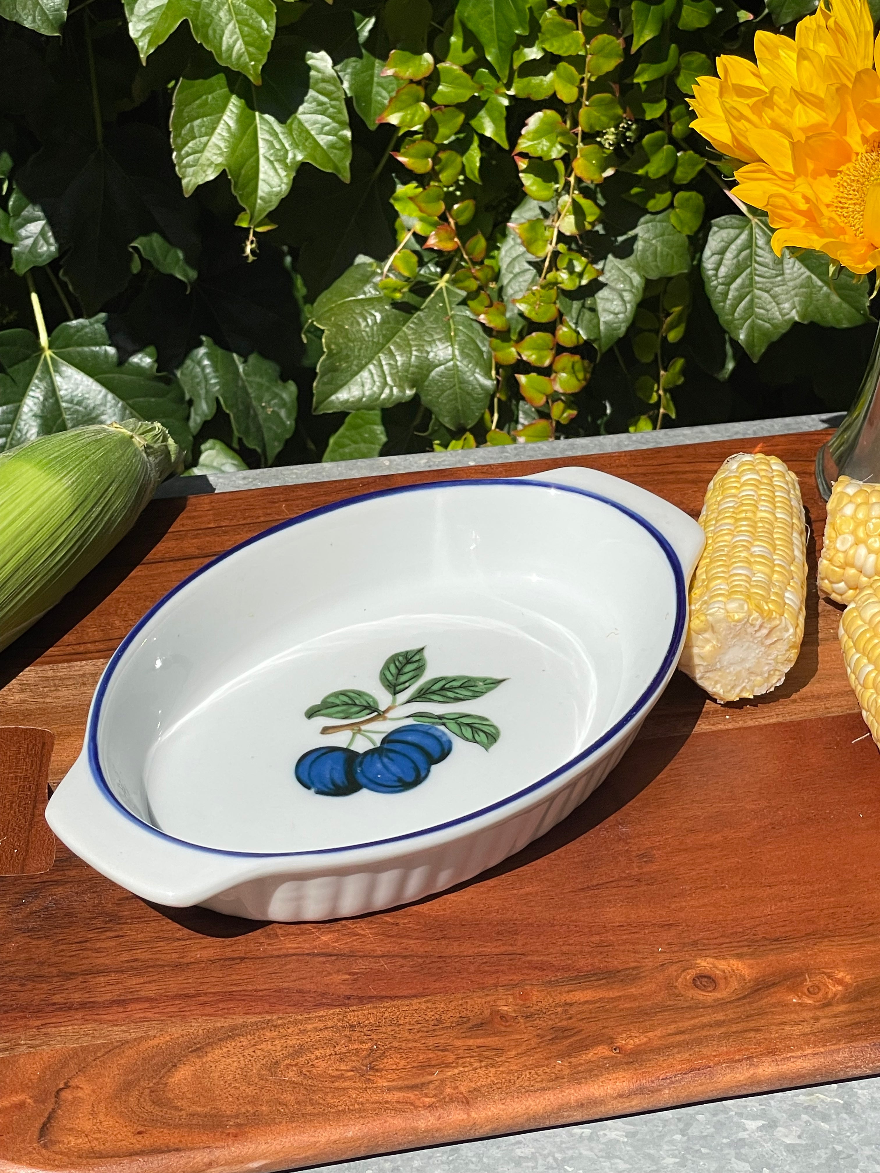 Blueberry Baking Dish
