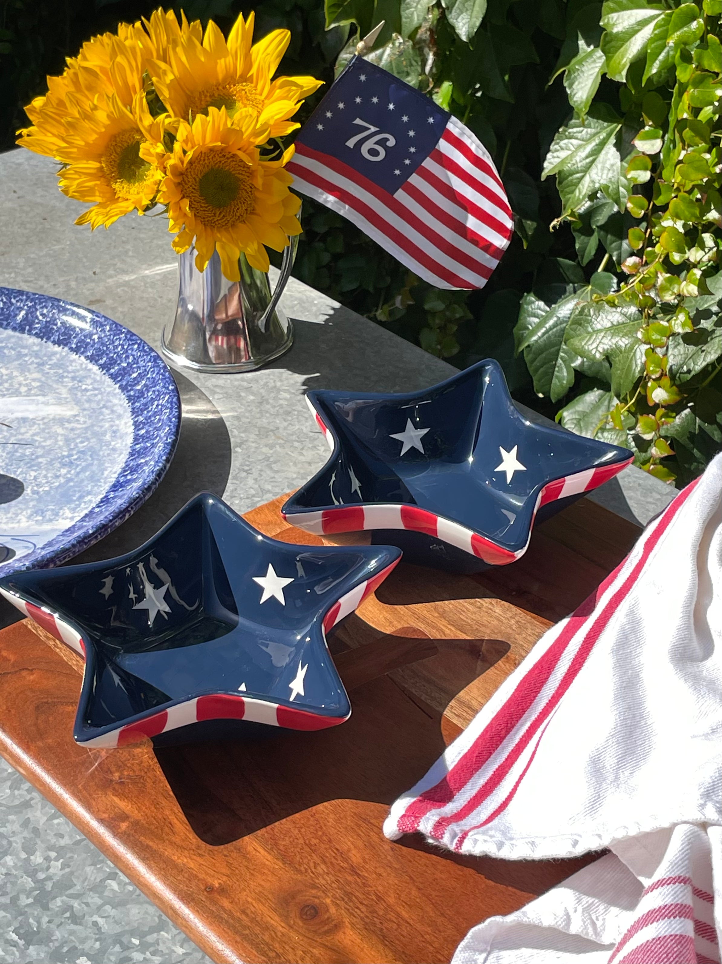 Stars & Stripes Bowls, Set of 2