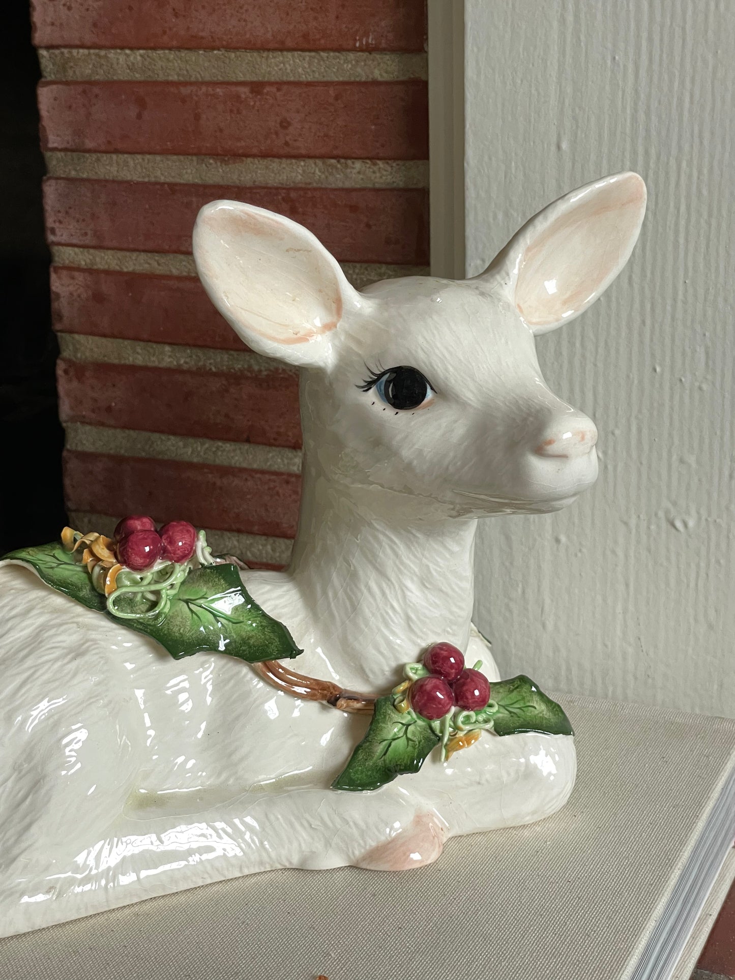 Snowbelle Fawn Ceramic Figurine