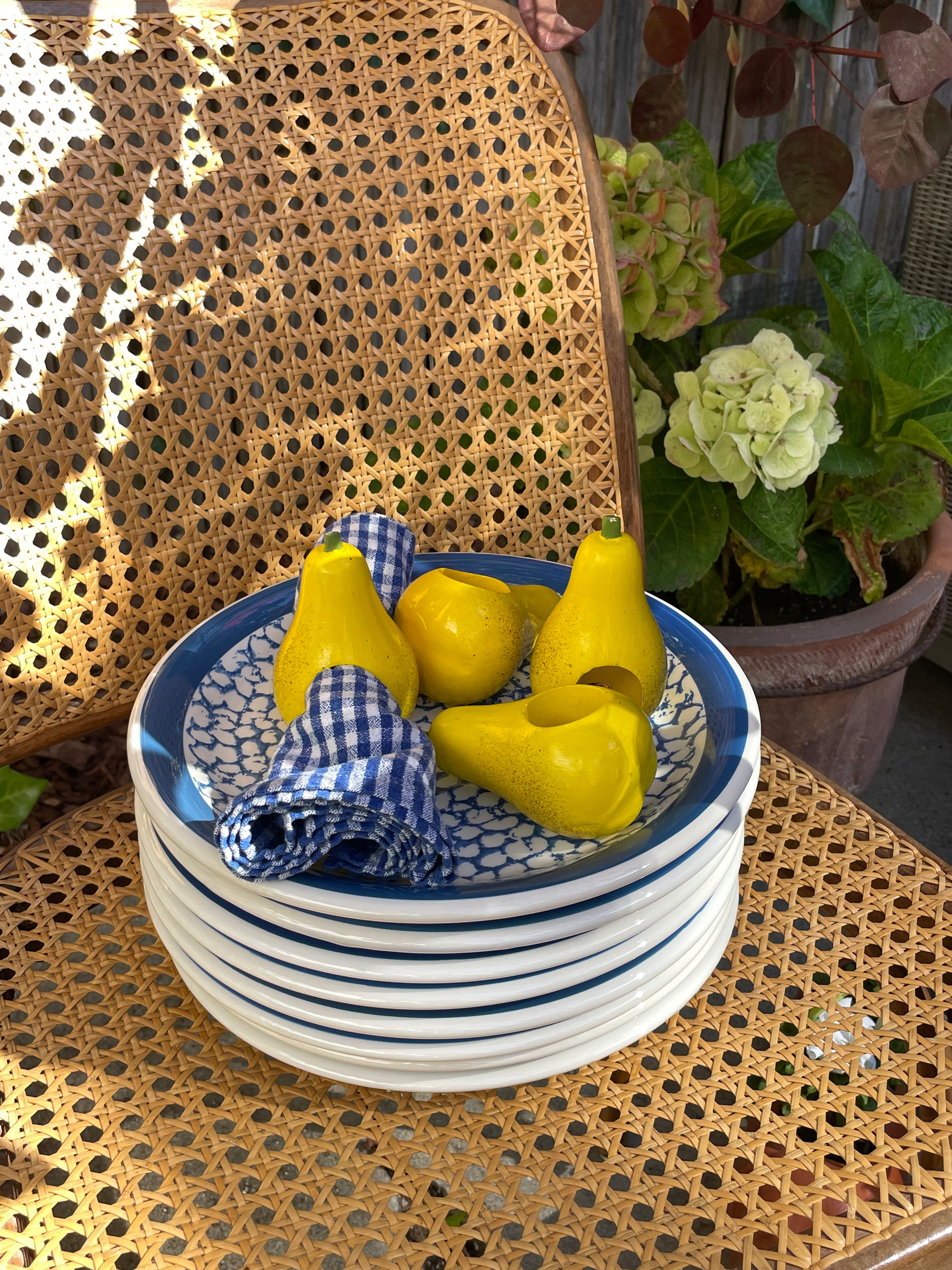 La Poire Napkin Rings, Set of 4