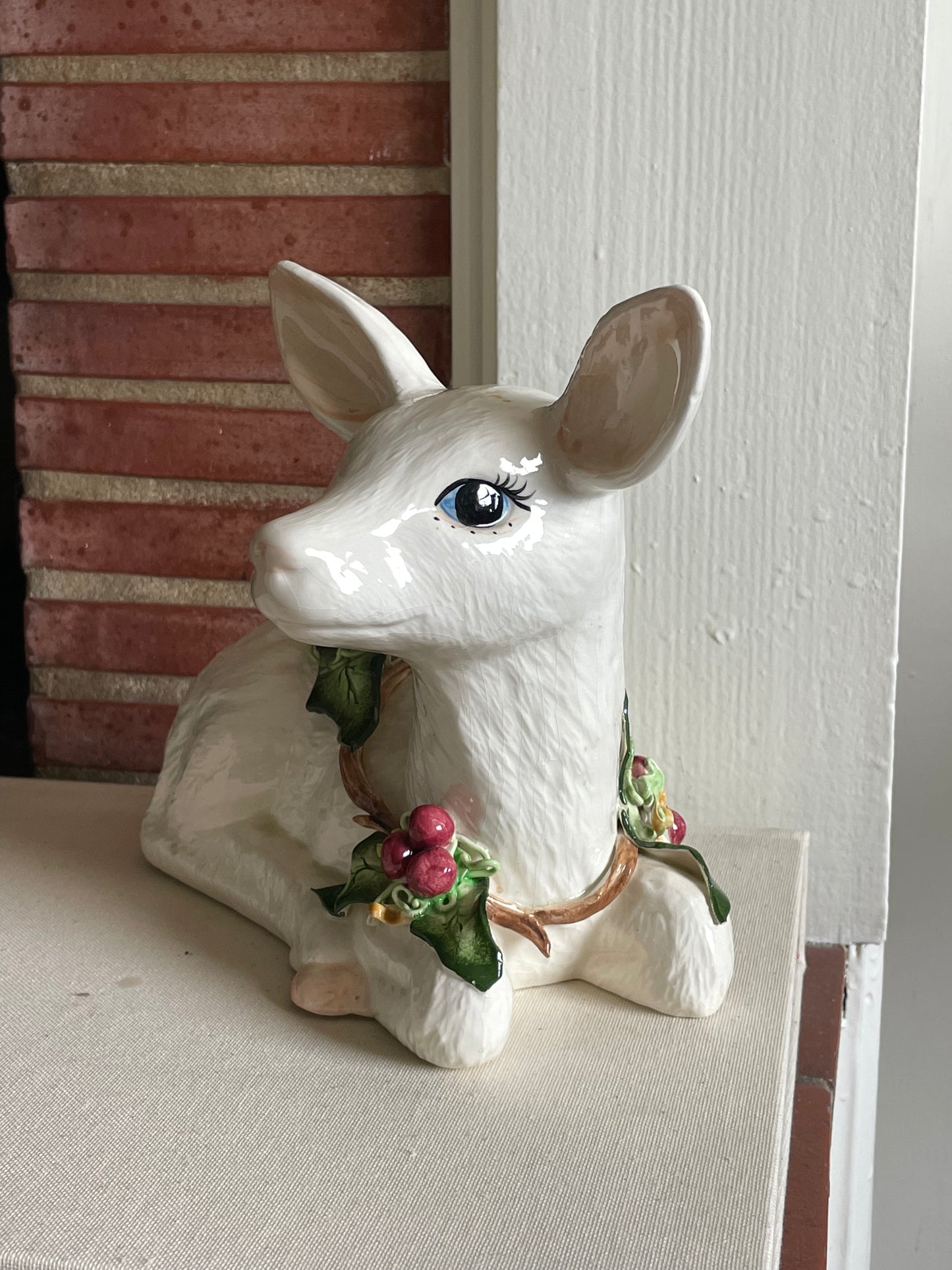 Snowbelle Fawn Ceramic Figurine