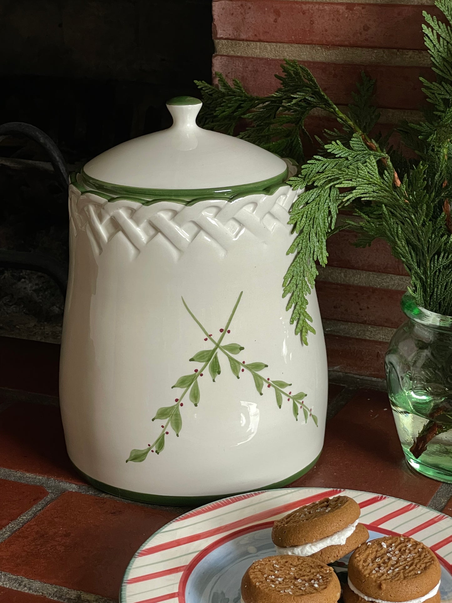 Joyeux Noël Cookie Jar