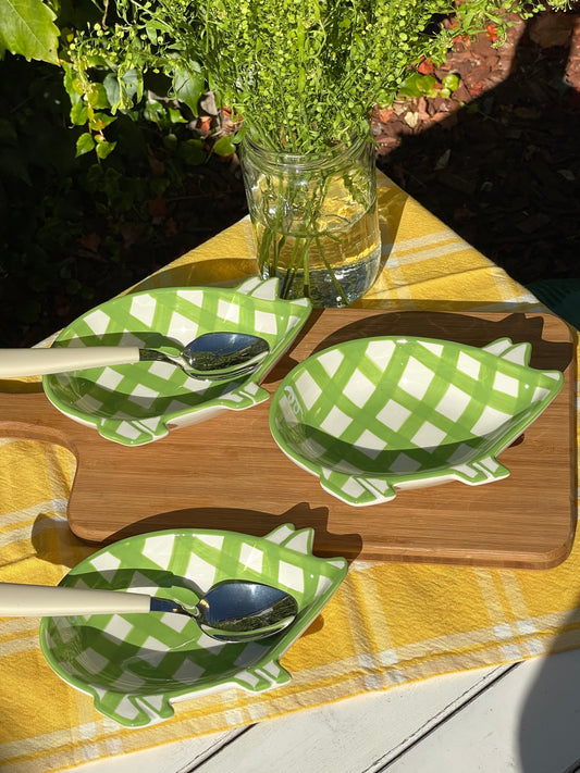 Piglet Serving Dishes, Set of 3