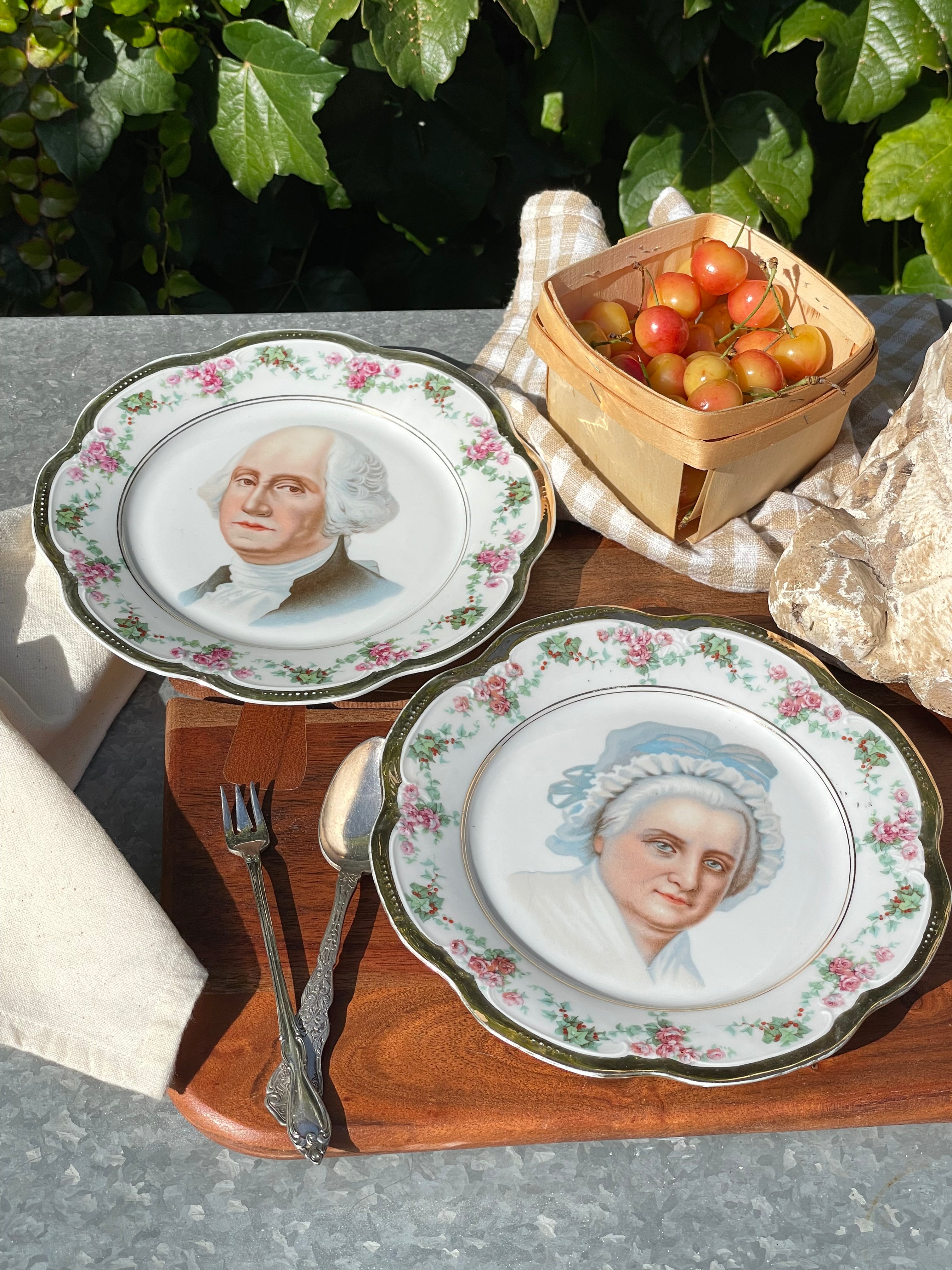 'The Washingtons' Decorative Plates