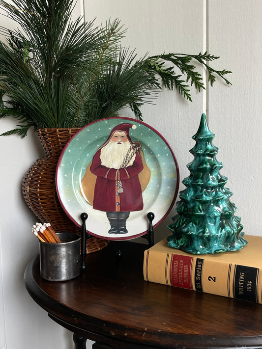 Father Christmas Treat Plate