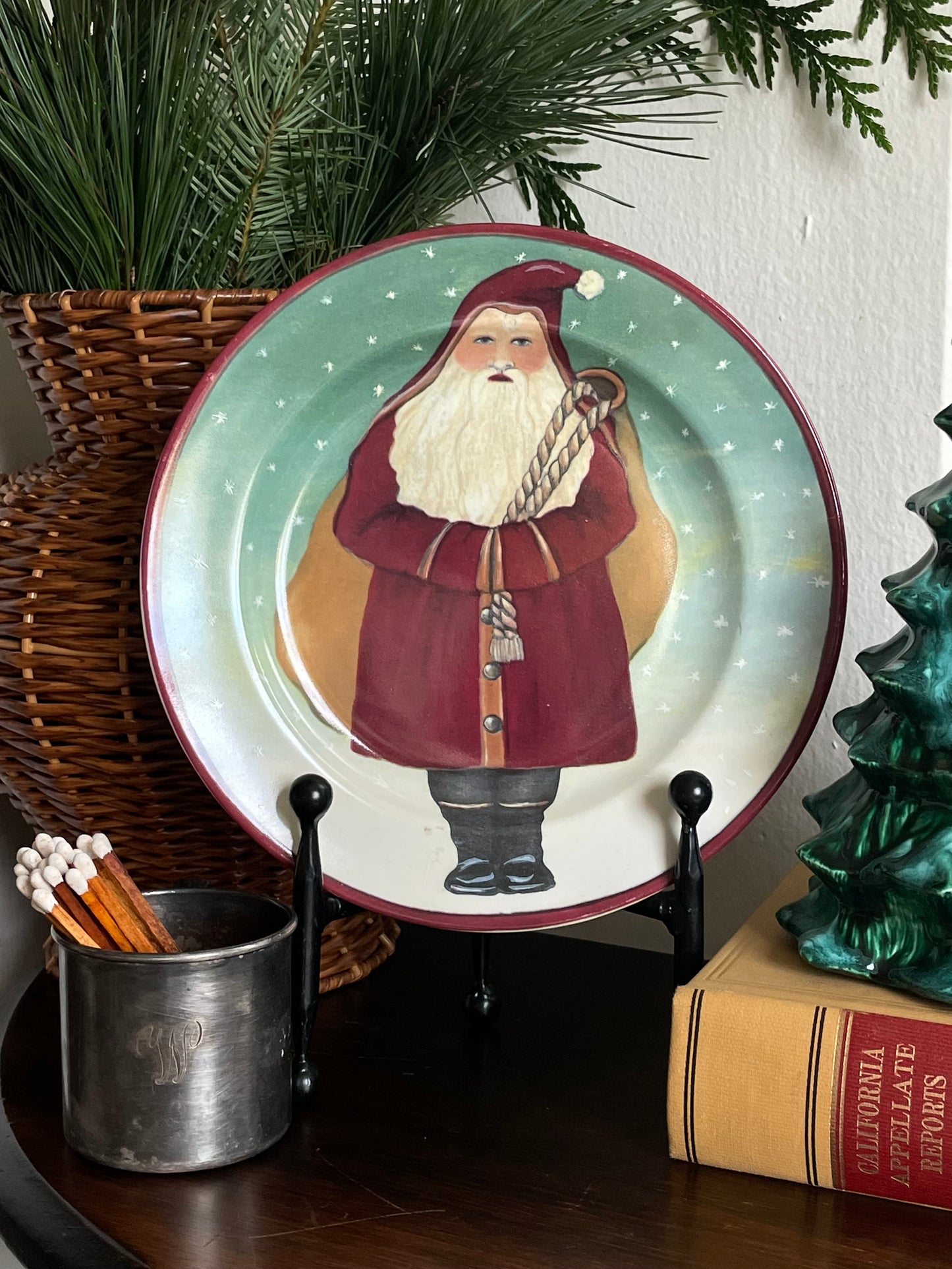 Father Christmas Treat Plate