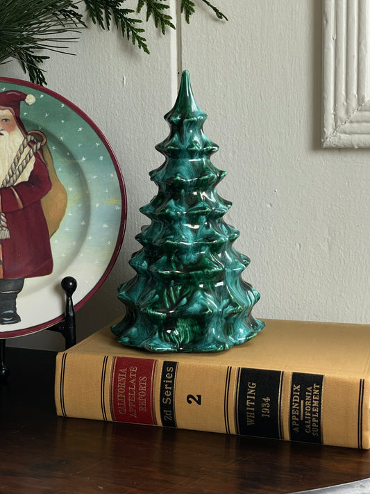 Evergreen Tree Ceramic Figurine