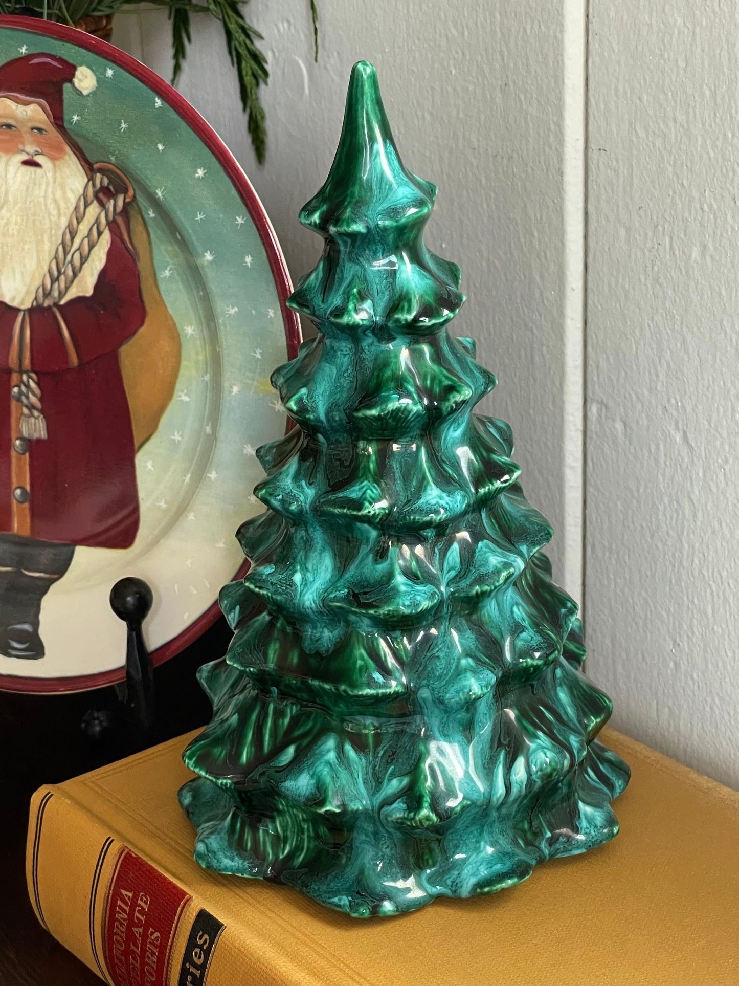 Evergreen Tree Ceramic Figurine