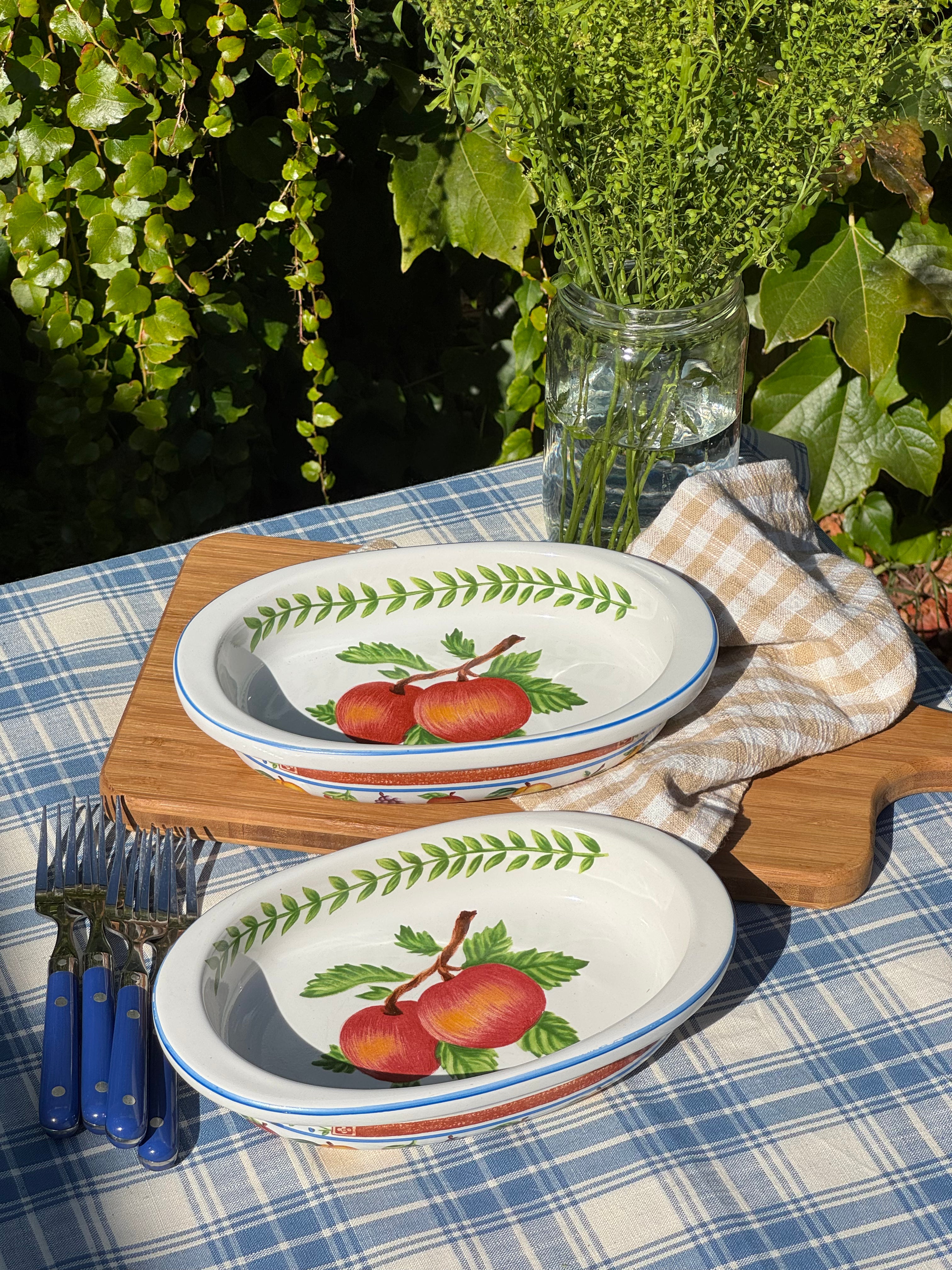 Orchard Serving Dish, Set of 2