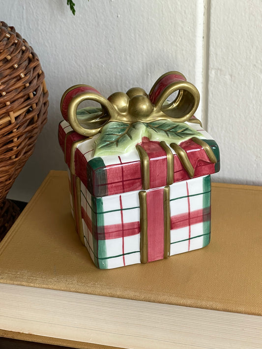 Jolly Ceramic Trinket Box