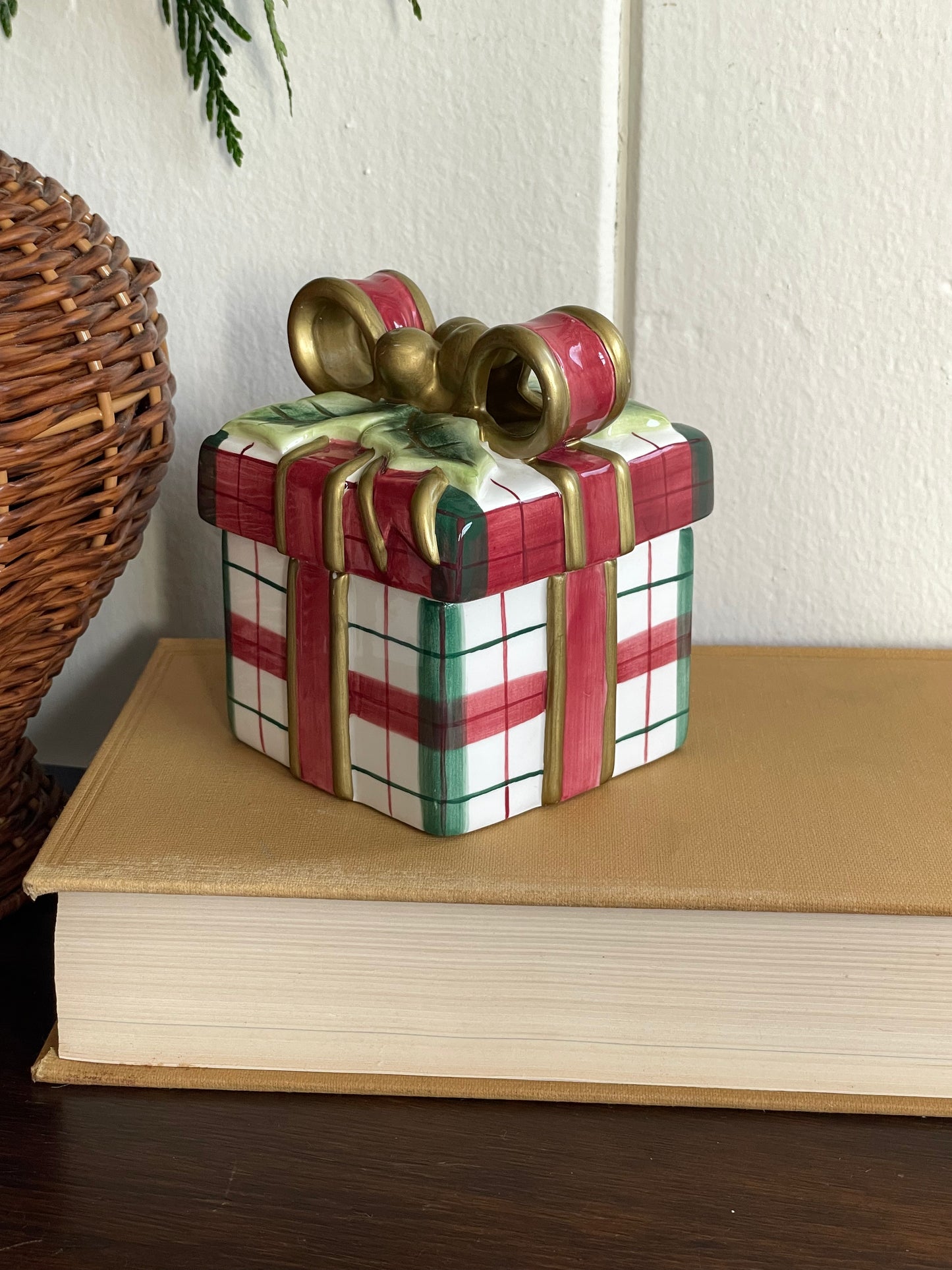 Jolly Ceramic Trinket Box