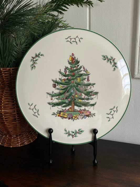 Spode 'Christmas Tree' Decorative Round