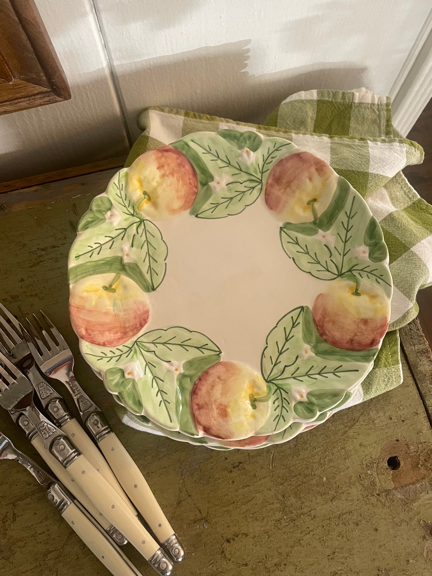 Apple Orchard Plates, Set of 6