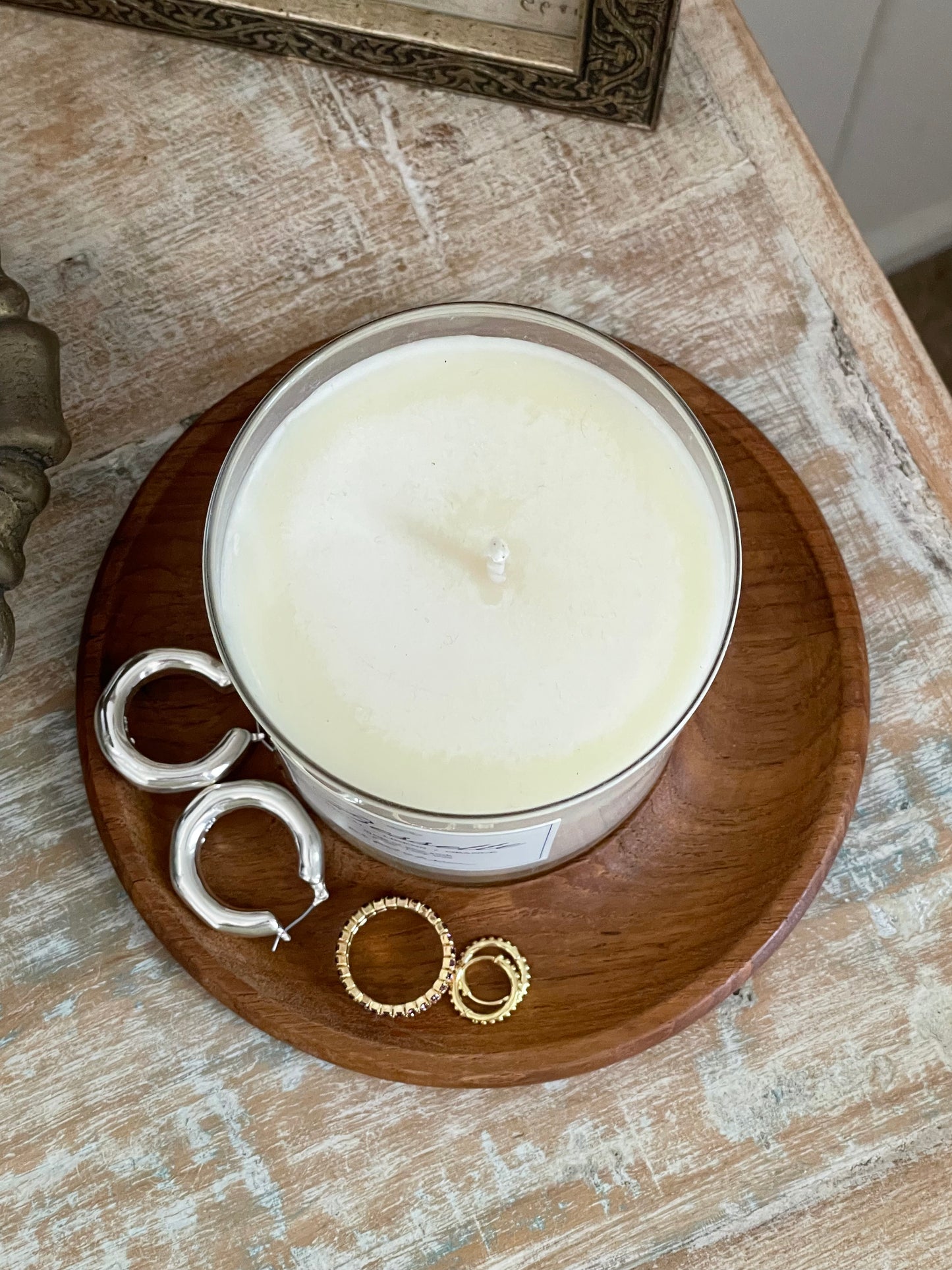 Dogwood Candle Plate