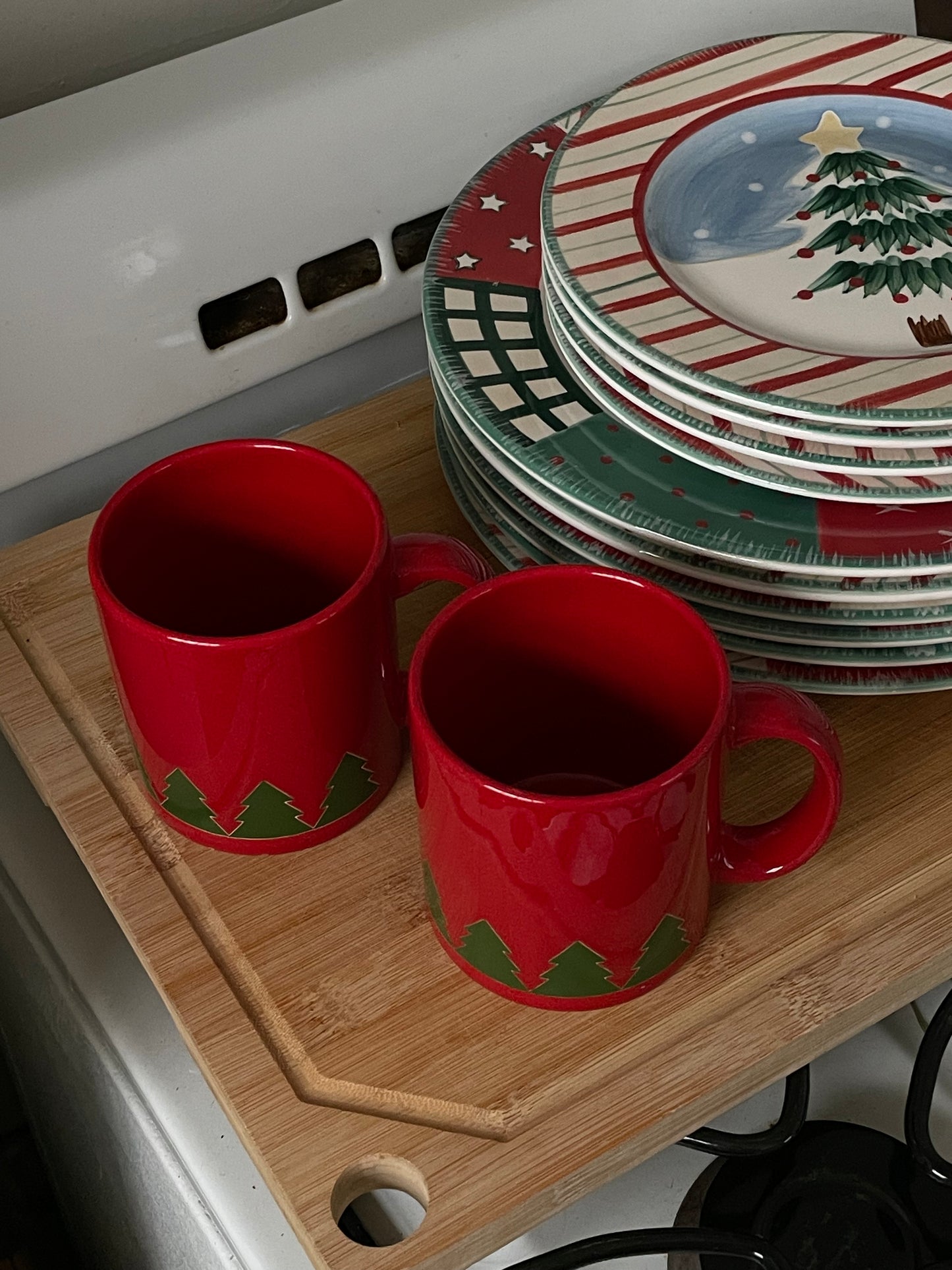 Central Park Christmas Mugs, Set of 2