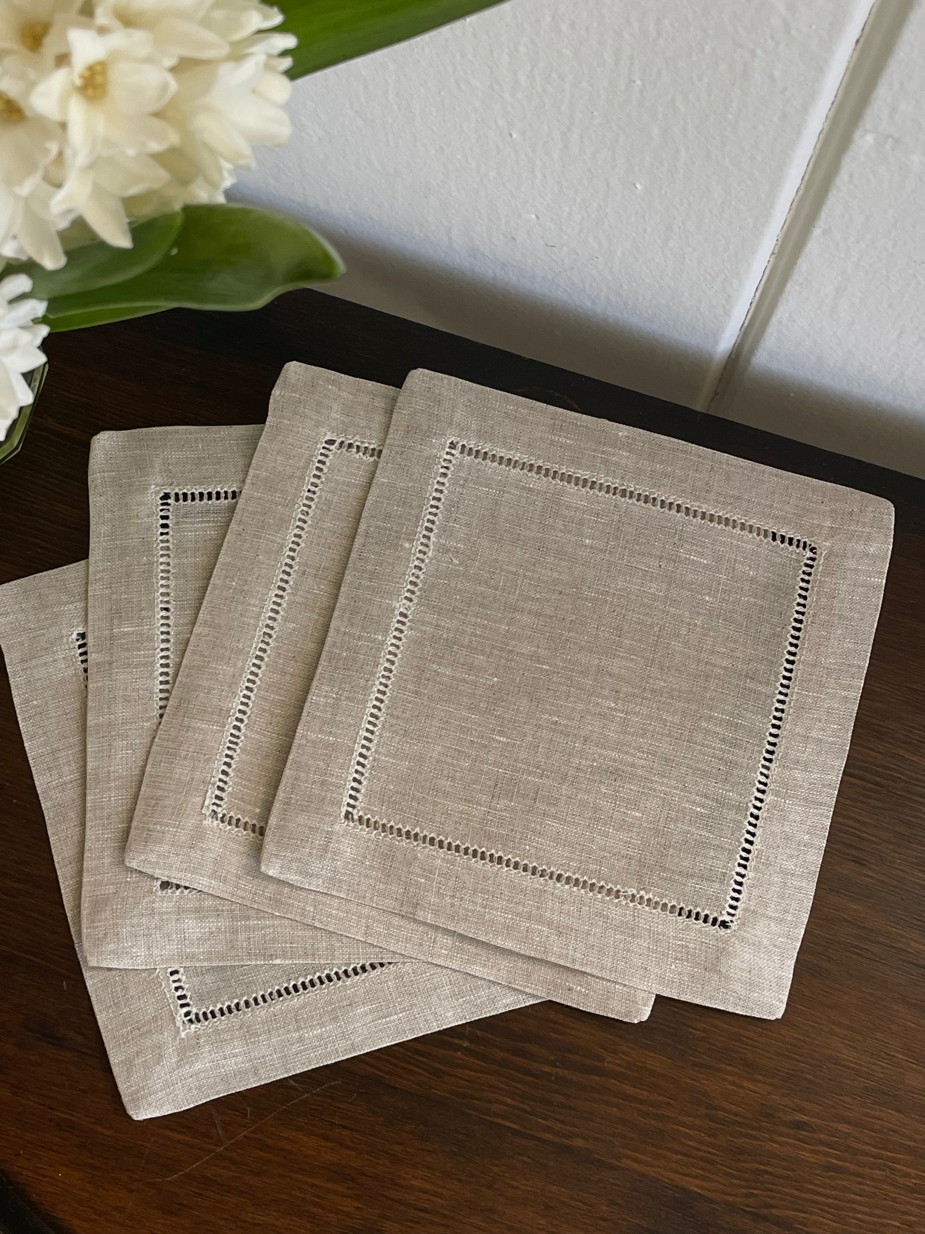 Personalized Heart Cocktail Napkins