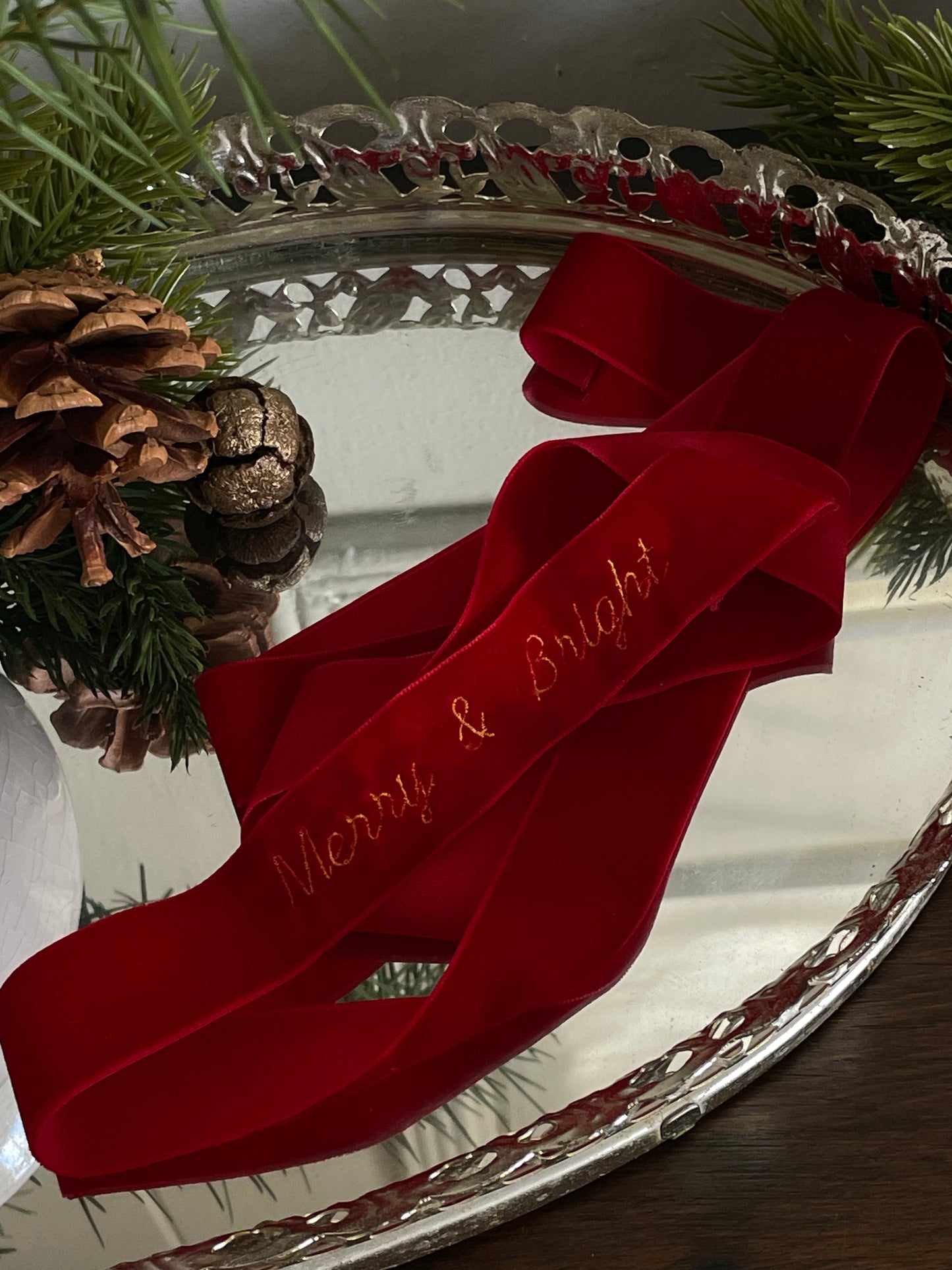 Red Velvet Personalized Ribbon