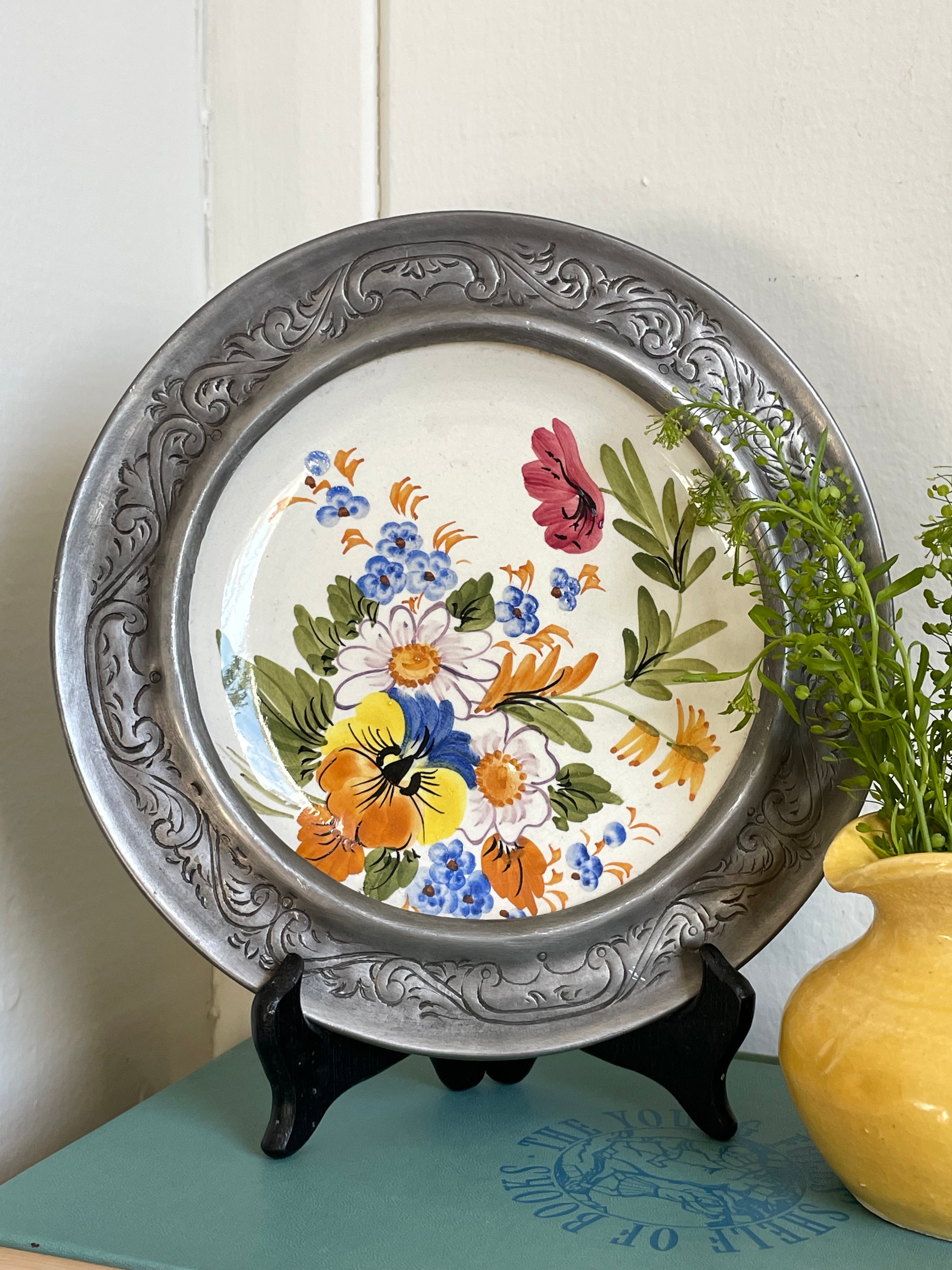 Wildflower Decorative Plate