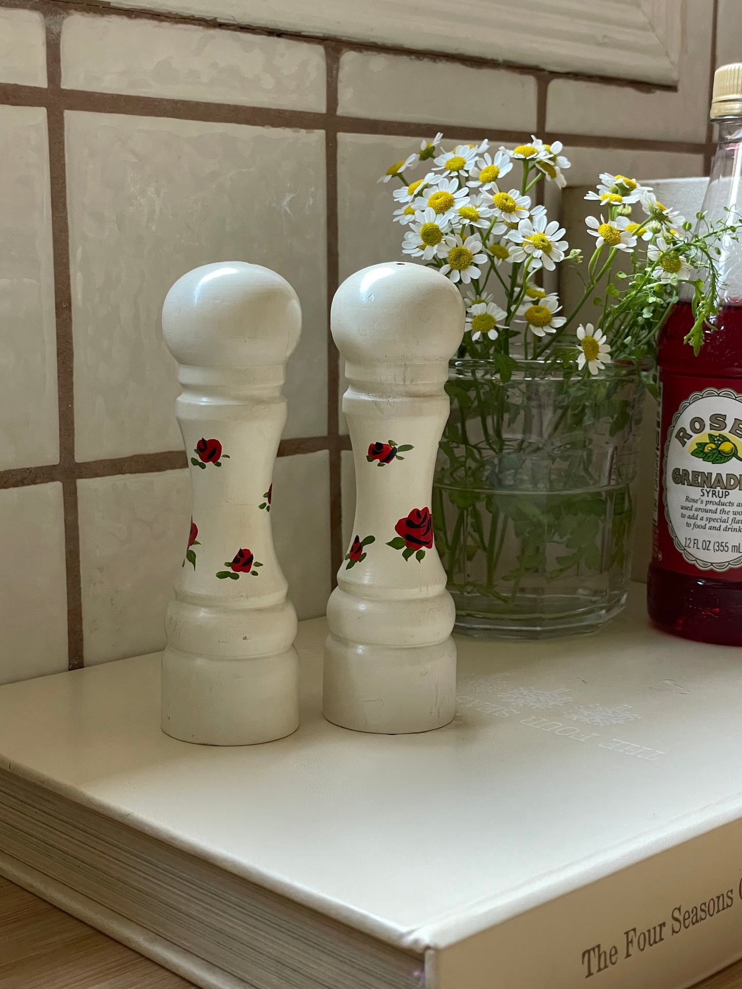 Rosewood Cottage Salt and Pepper Shakers