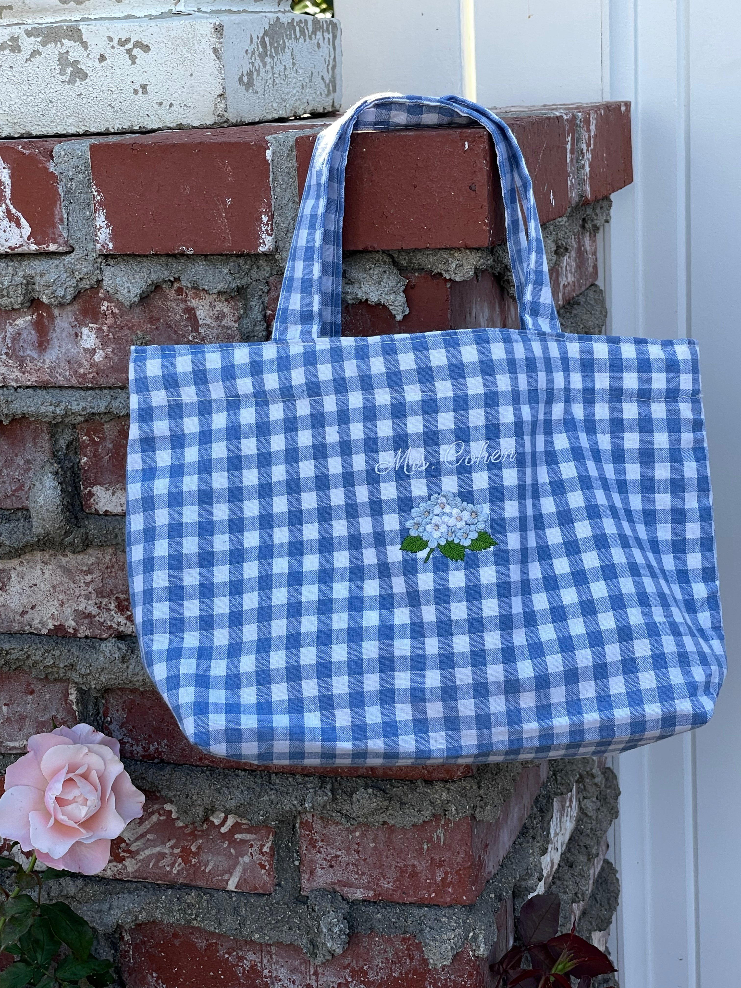 The Gingham Mini Tote