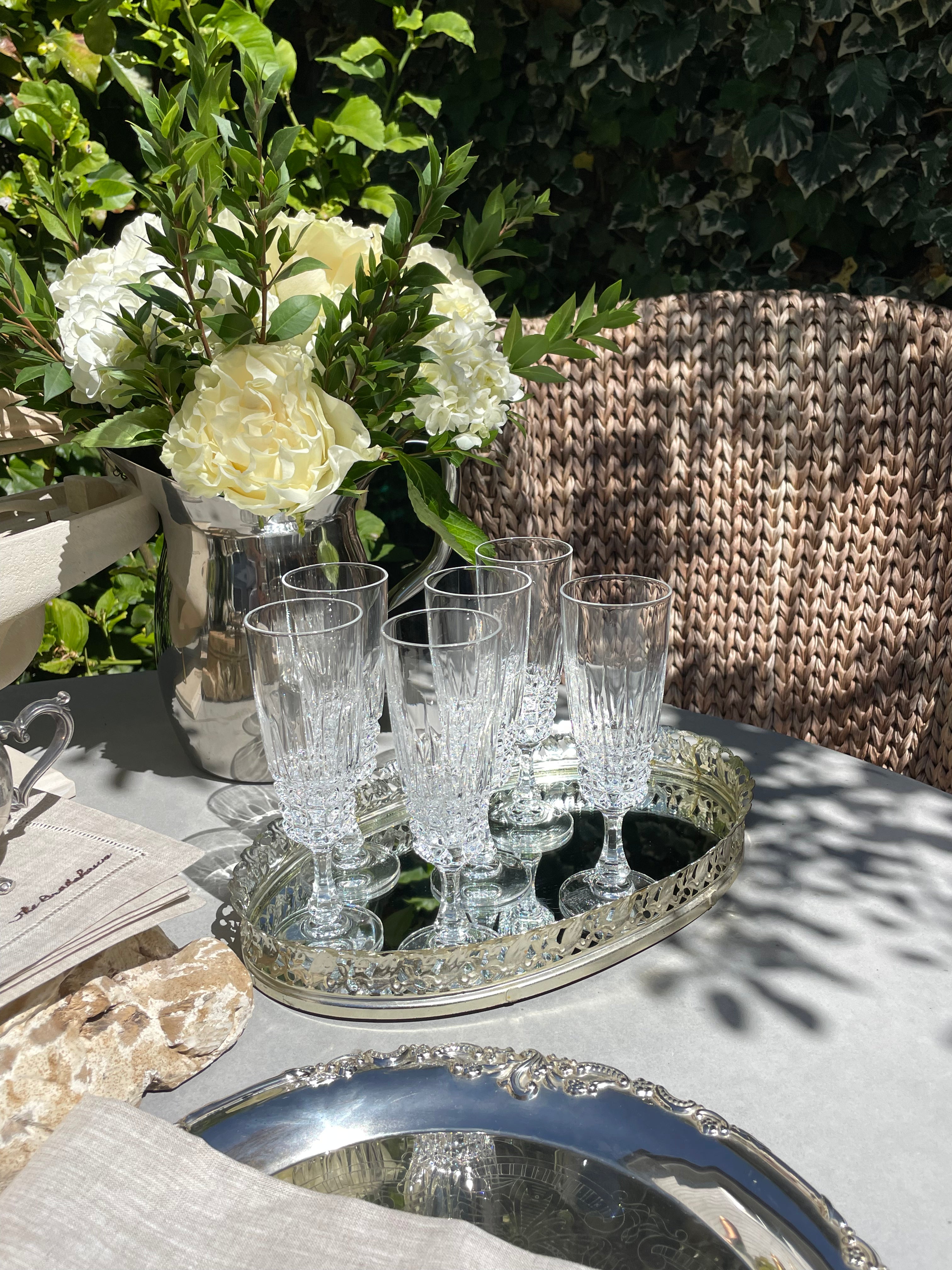 Eloise Champagne Glasses, Set of 6